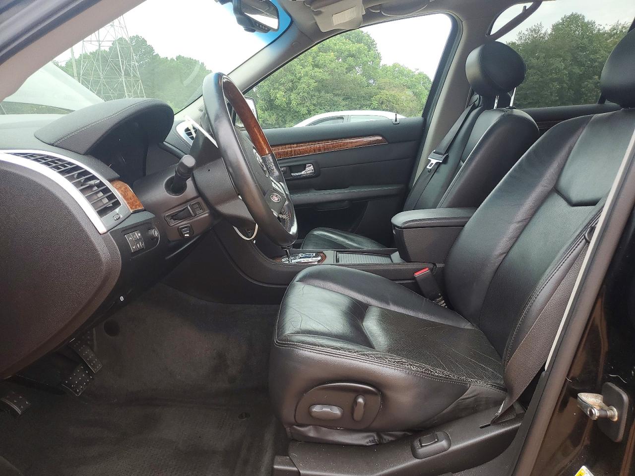 2008 Cadillac Srx Black vin: 1GYEE53A780132722