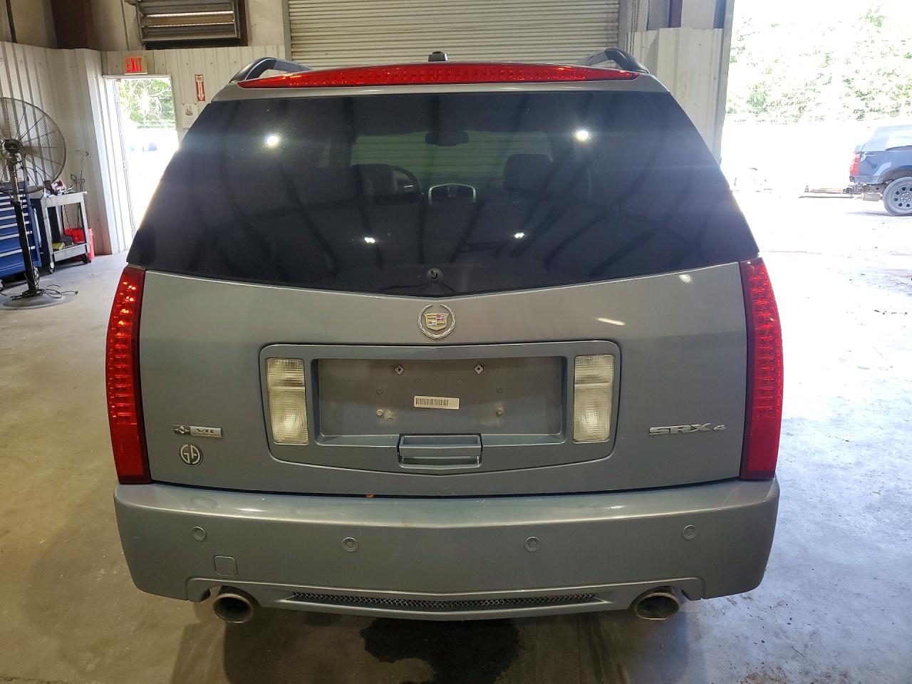 2008 Cadillac Srx Gray vin: 1GYEE53A980129370