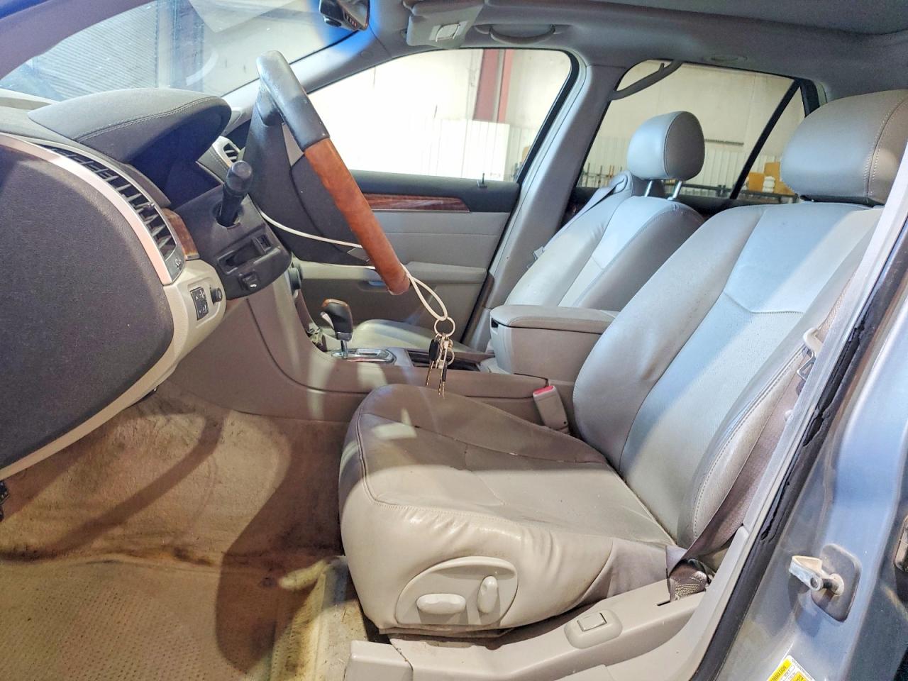 2008 Cadillac Srx Gray vin: 1GYEE53A980129370
