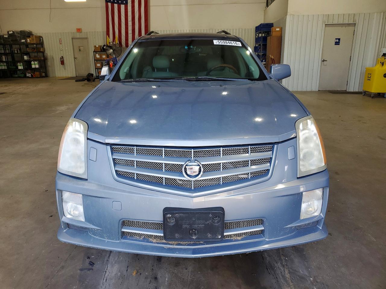 2008 Cadillac Srx Gray vin: 1GYEE53A980129370