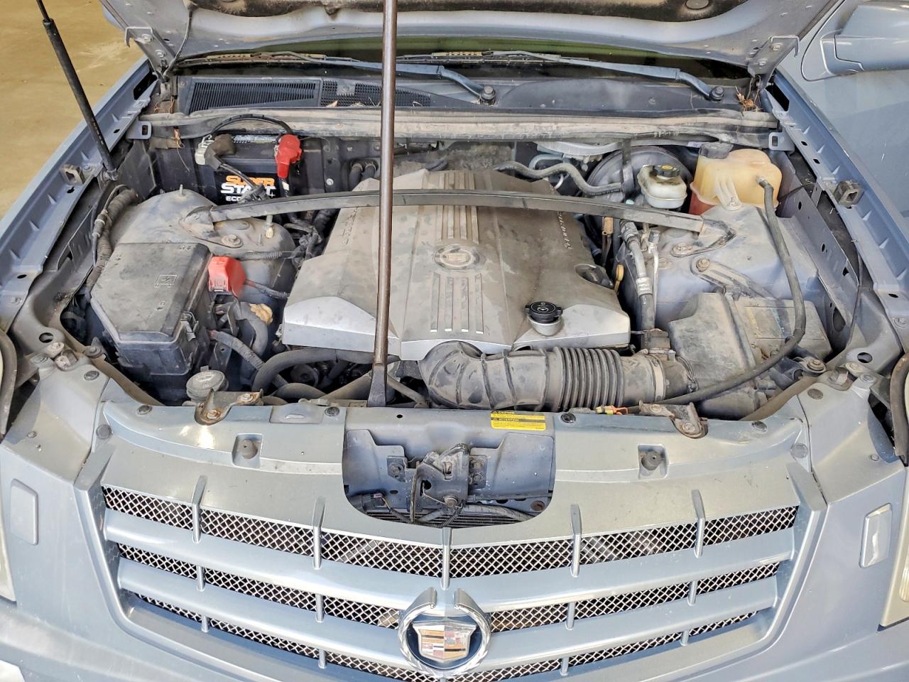 2008 Cadillac Srx Gray vin: 1GYEE53A980129370