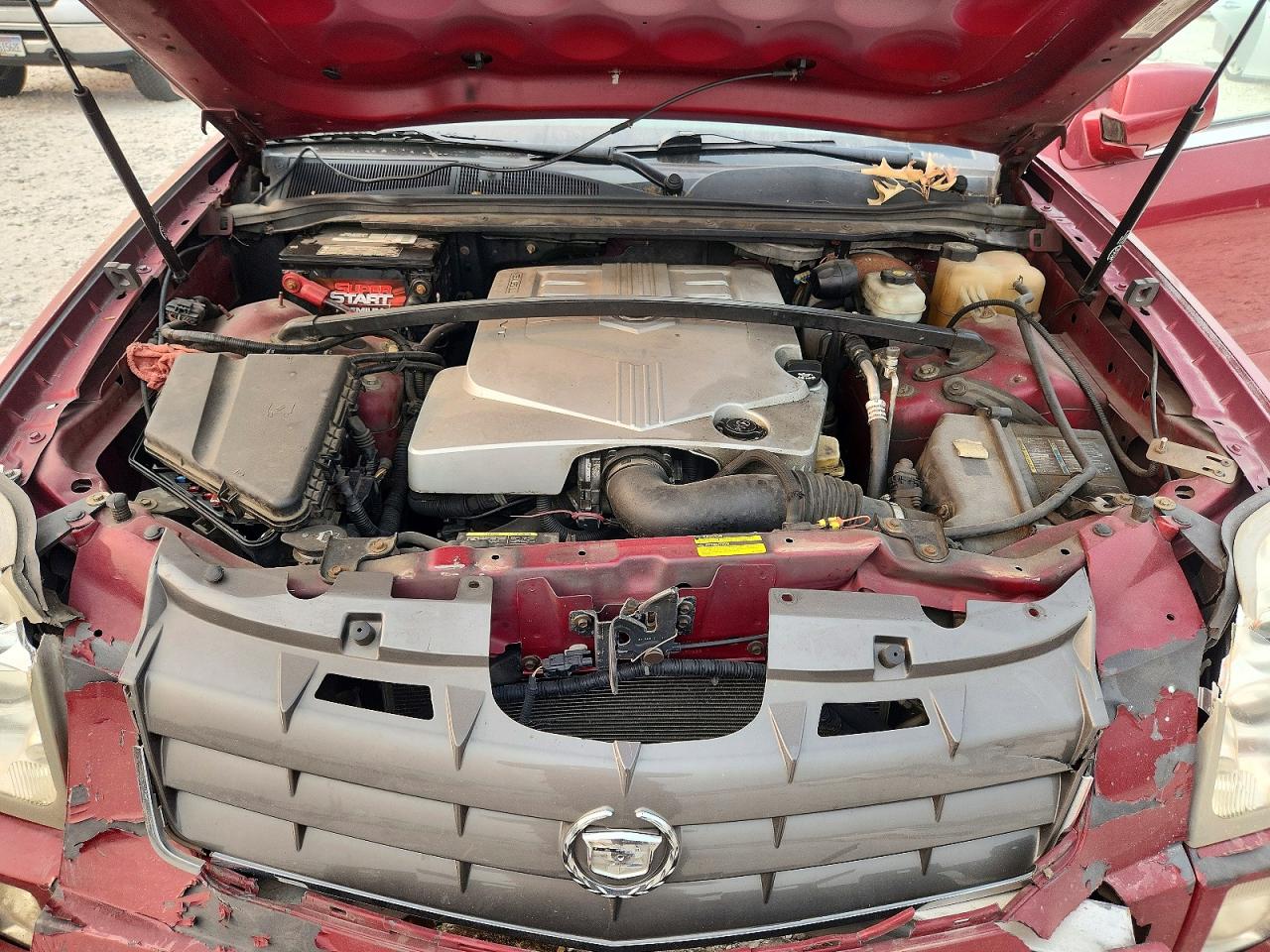 2004 Cadillac Srx Red vin: 1GYEE637040159863