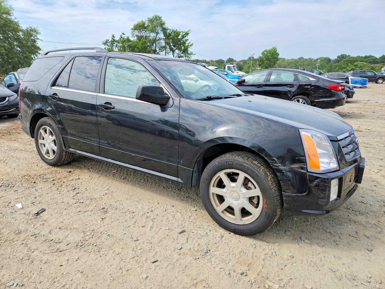 2005 Cadillac Srx Black vin: 1GYEE637050206696