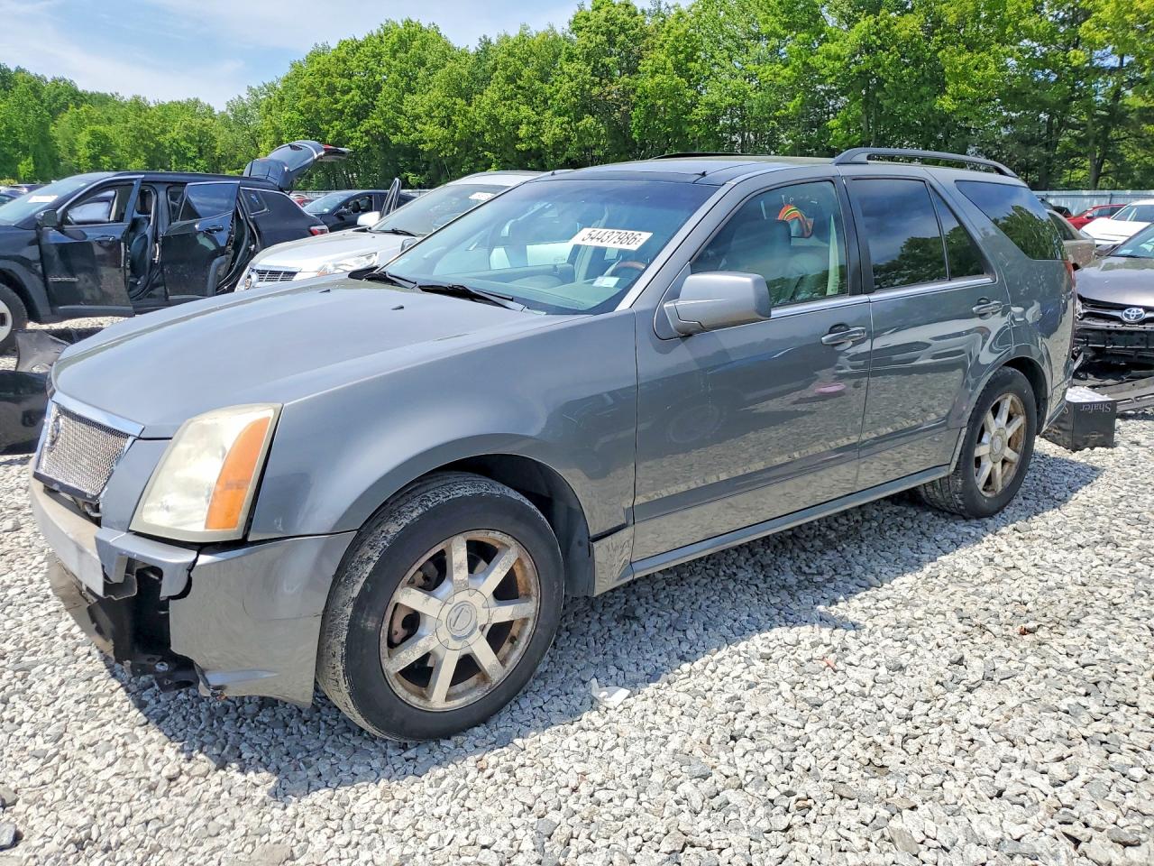 2005 Cadillac Srx Серый vin: 1GYEE637050207654