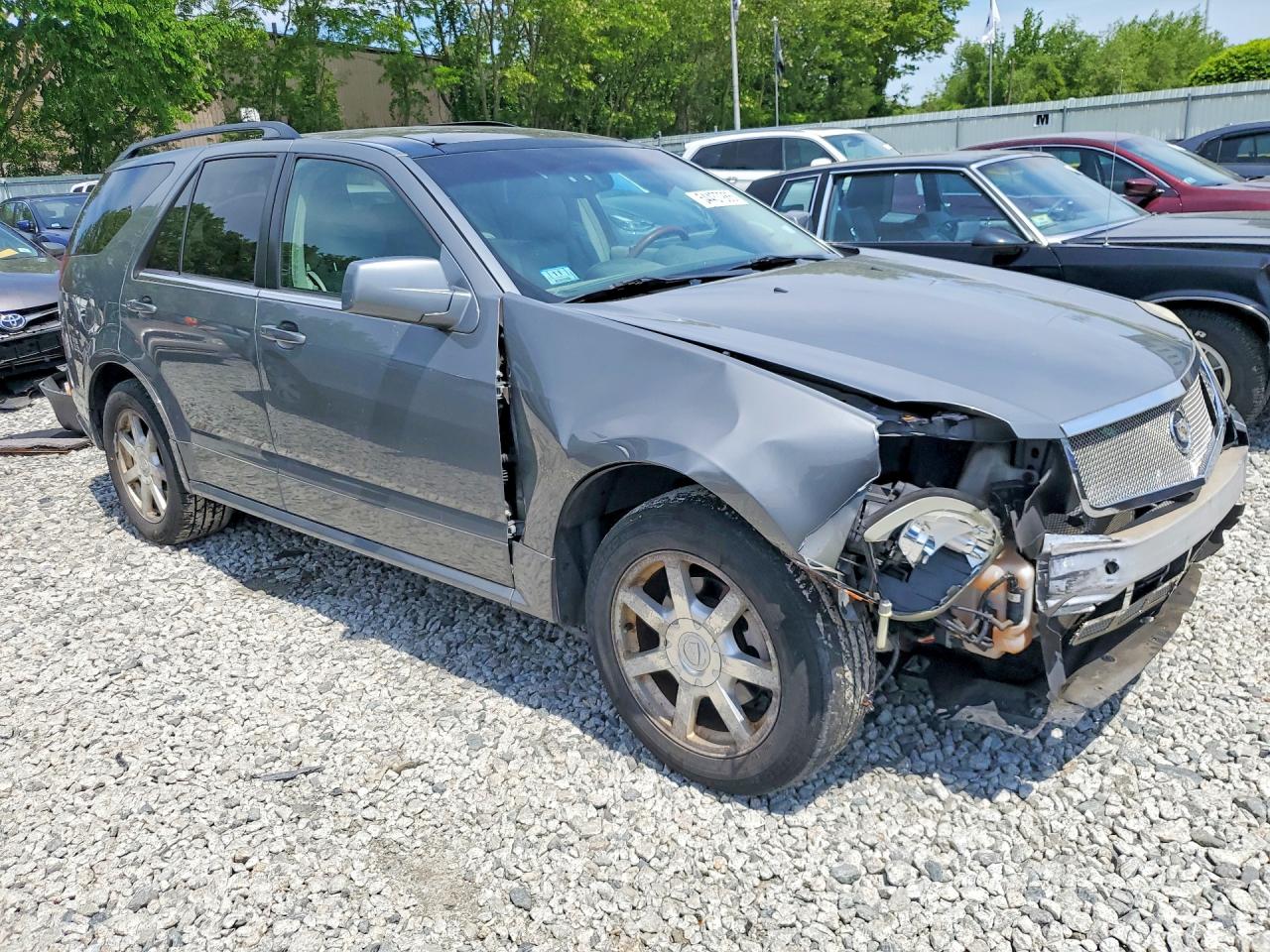 2005 Cadillac Srx Серый vin: 1GYEE637050207654