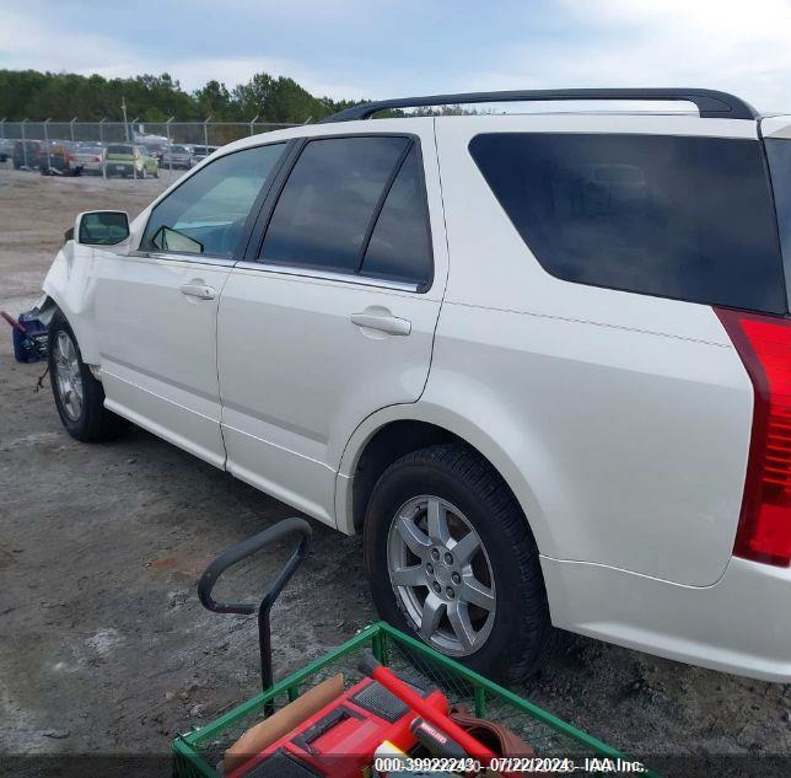 2006 Cadillac Srx V6 White vin: 1GYEE637060219630