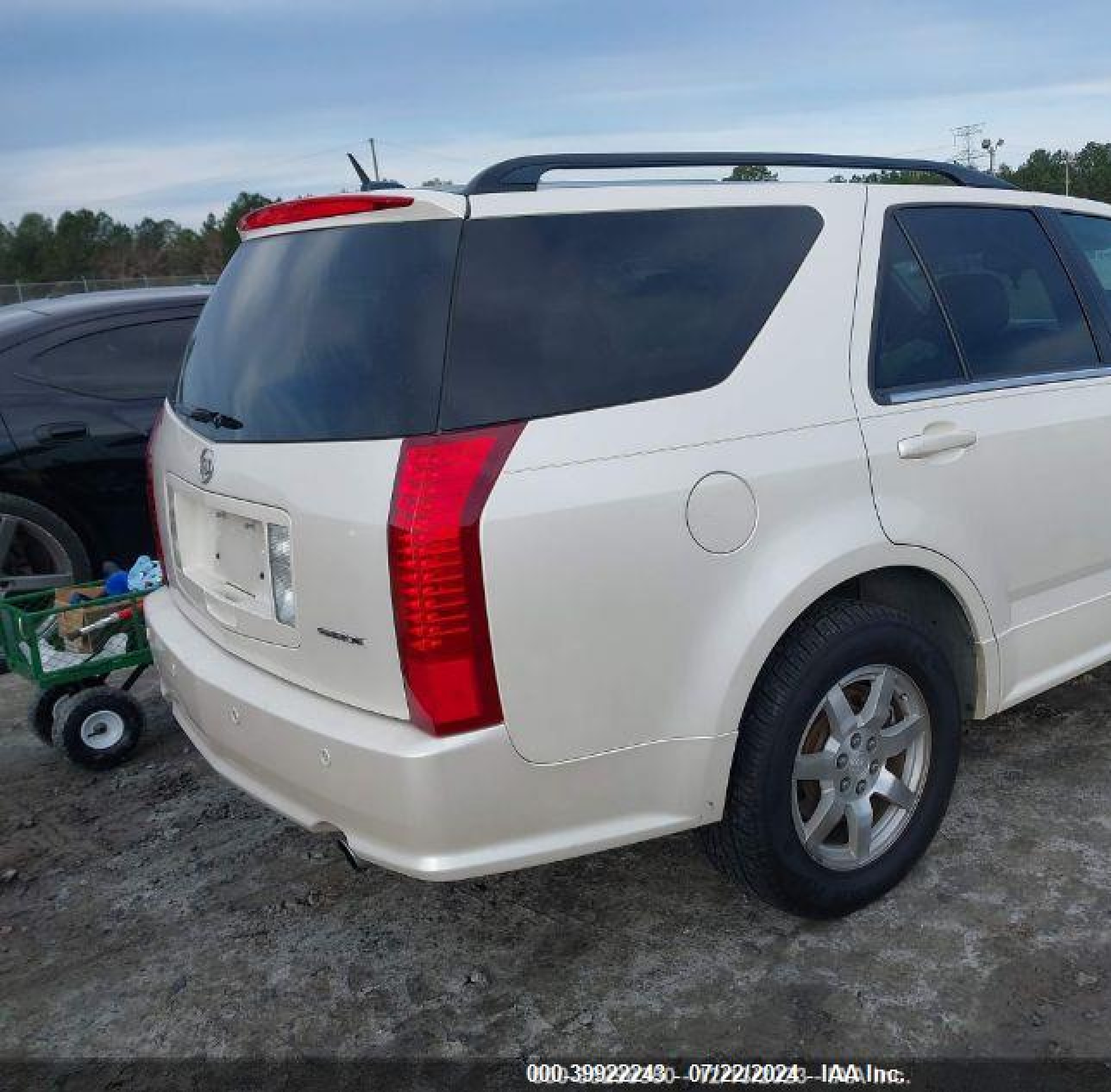 2006 Cadillac Srx V6 White vin: 1GYEE637060219630