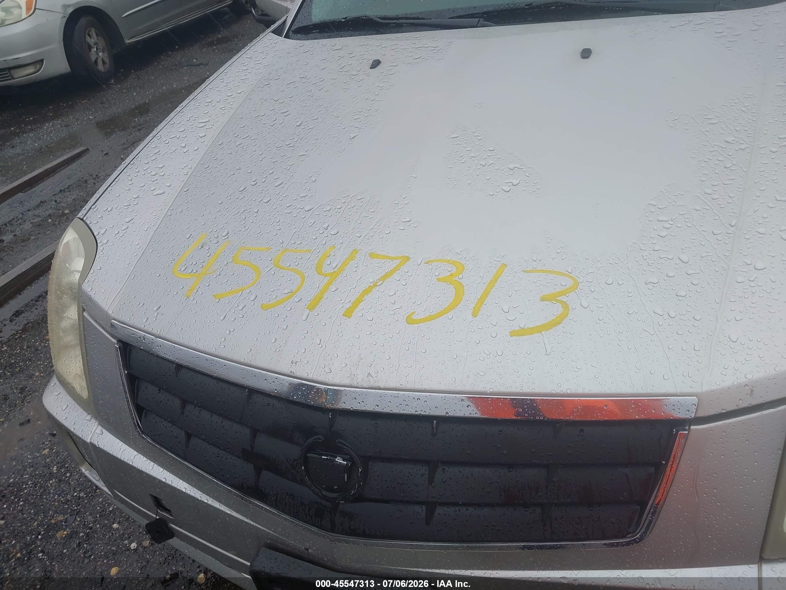 2007 Cadillac Srx V6 Silver vin: 1GYEE637070165182