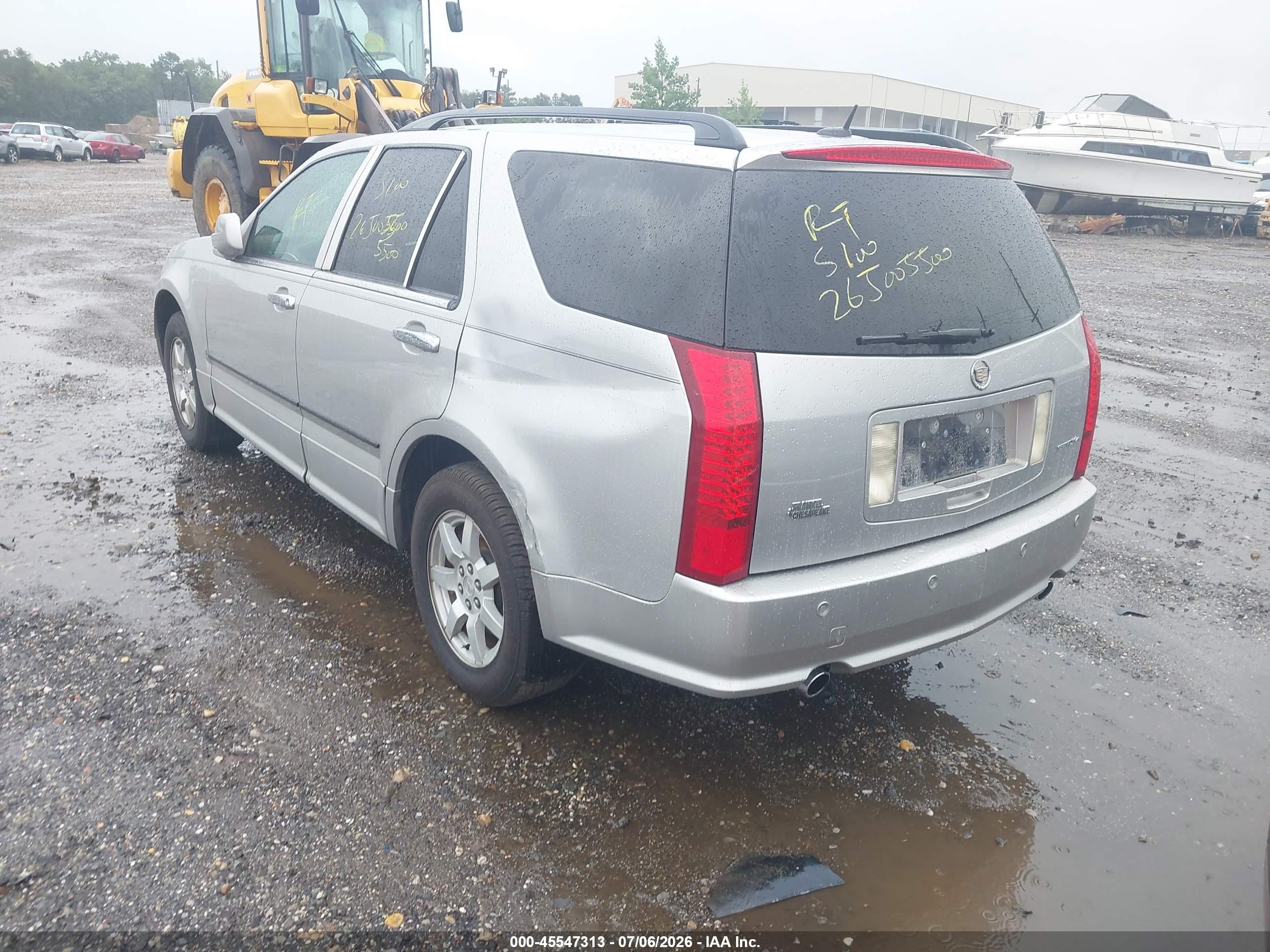 2007 Cadillac Srx V6 Silver vin: 1GYEE637070165182