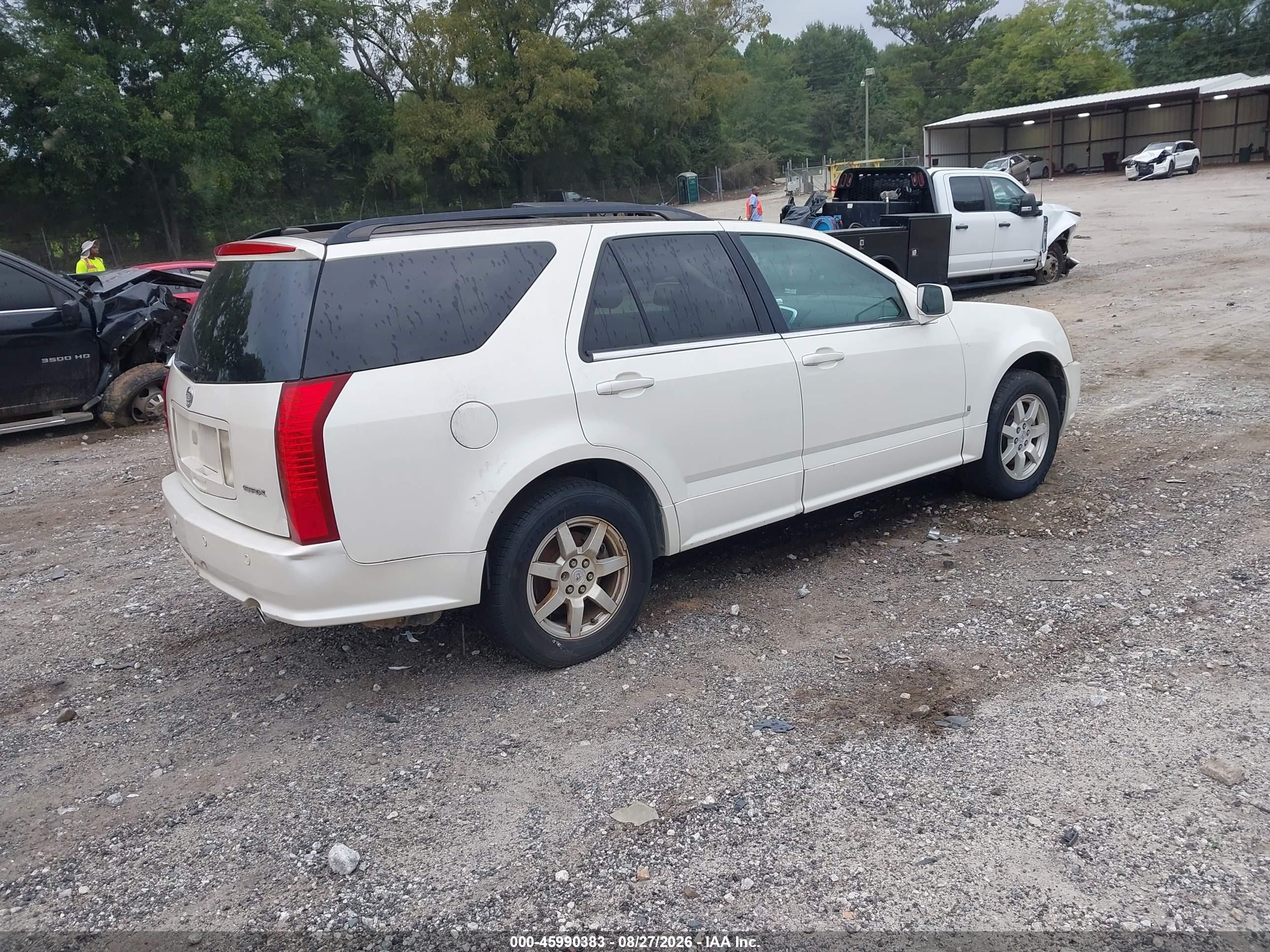 2007 Cadillac Srx V6 Cream vin: 1GYEE637070193001