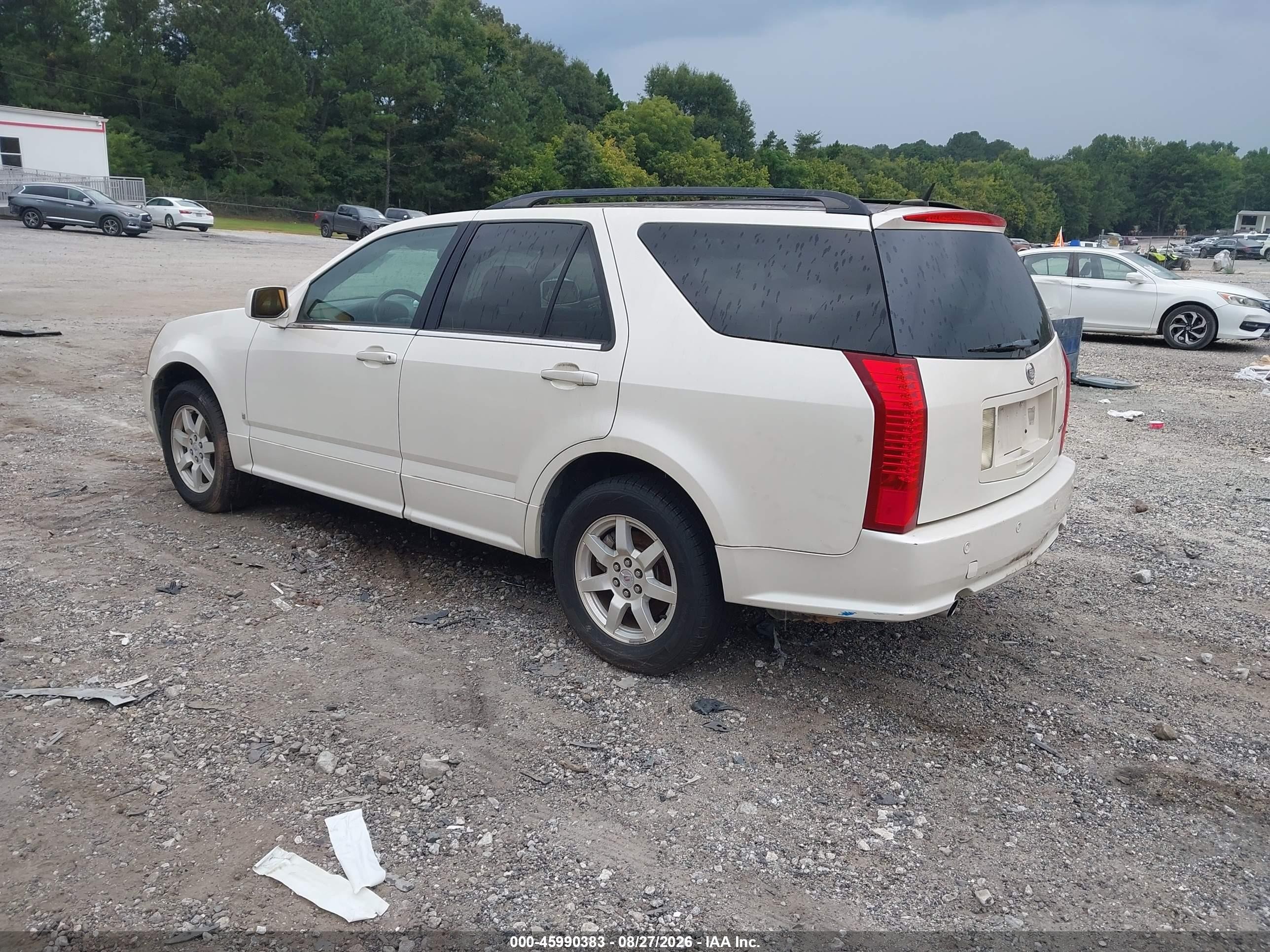2007 Cadillac Srx V6 Cream vin: 1GYEE637070193001