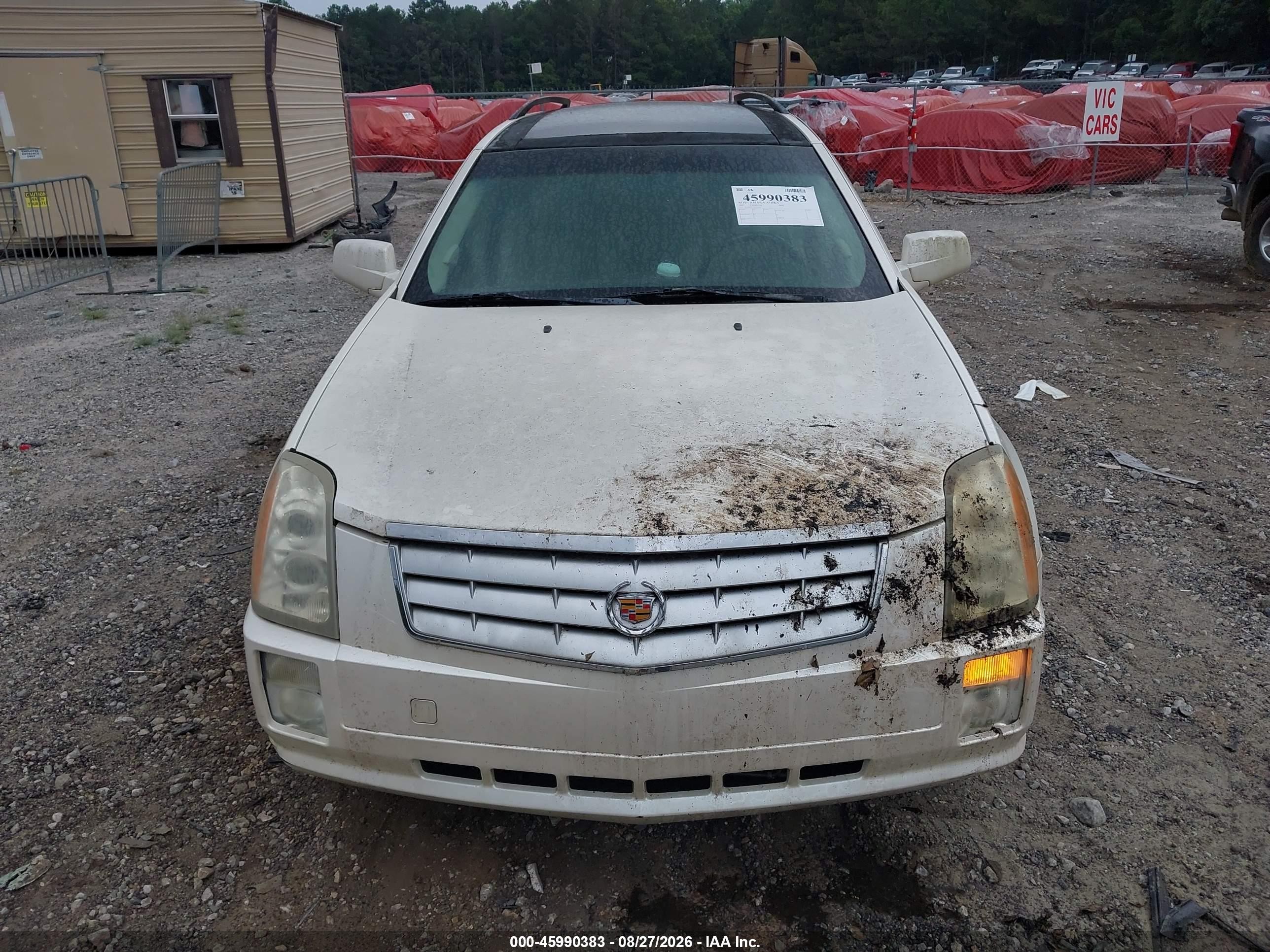 2007 Cadillac Srx V6 Cream vin: 1GYEE637070193001