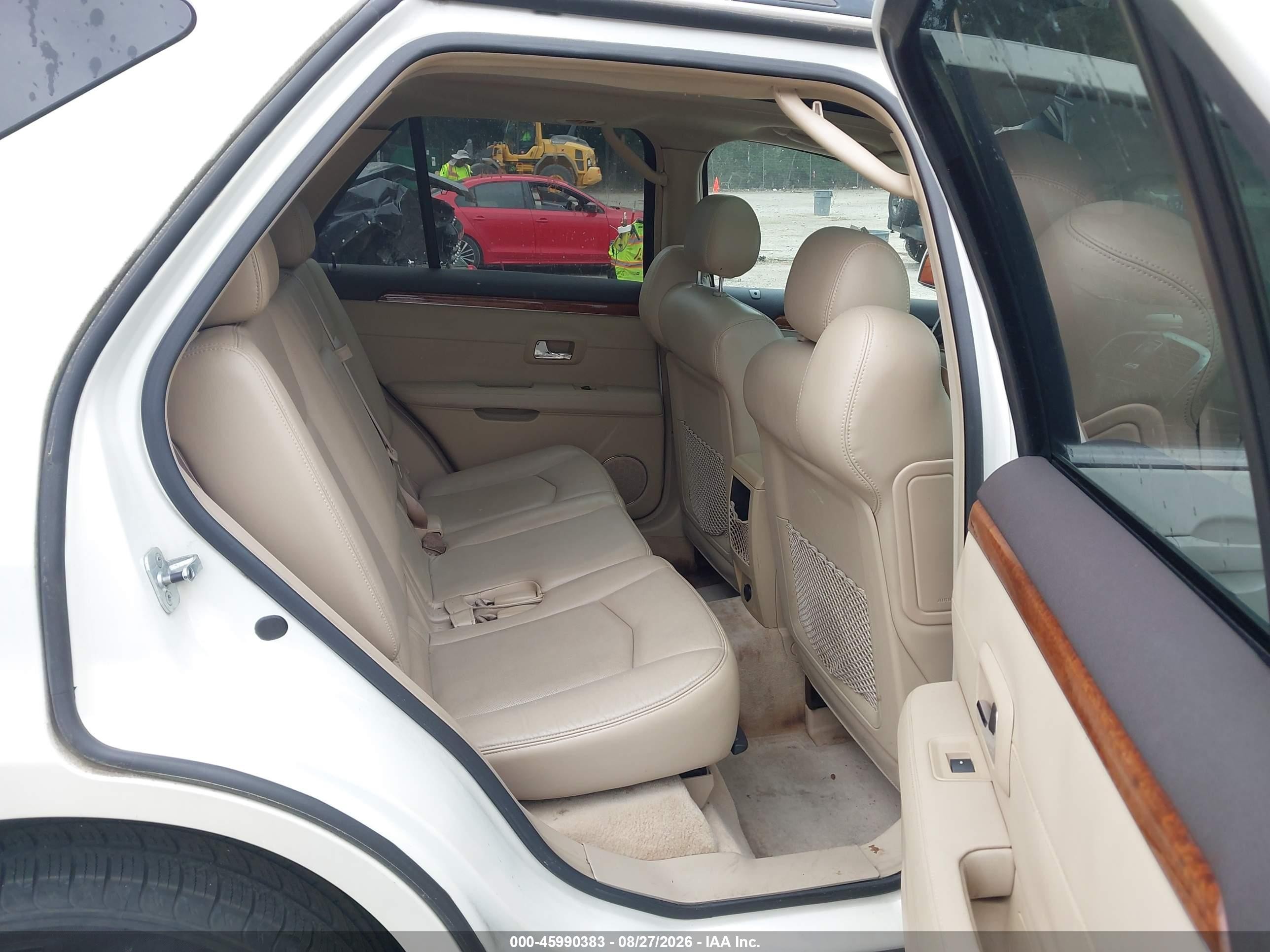 2007 Cadillac Srx V6 Cream vin: 1GYEE637070193001
