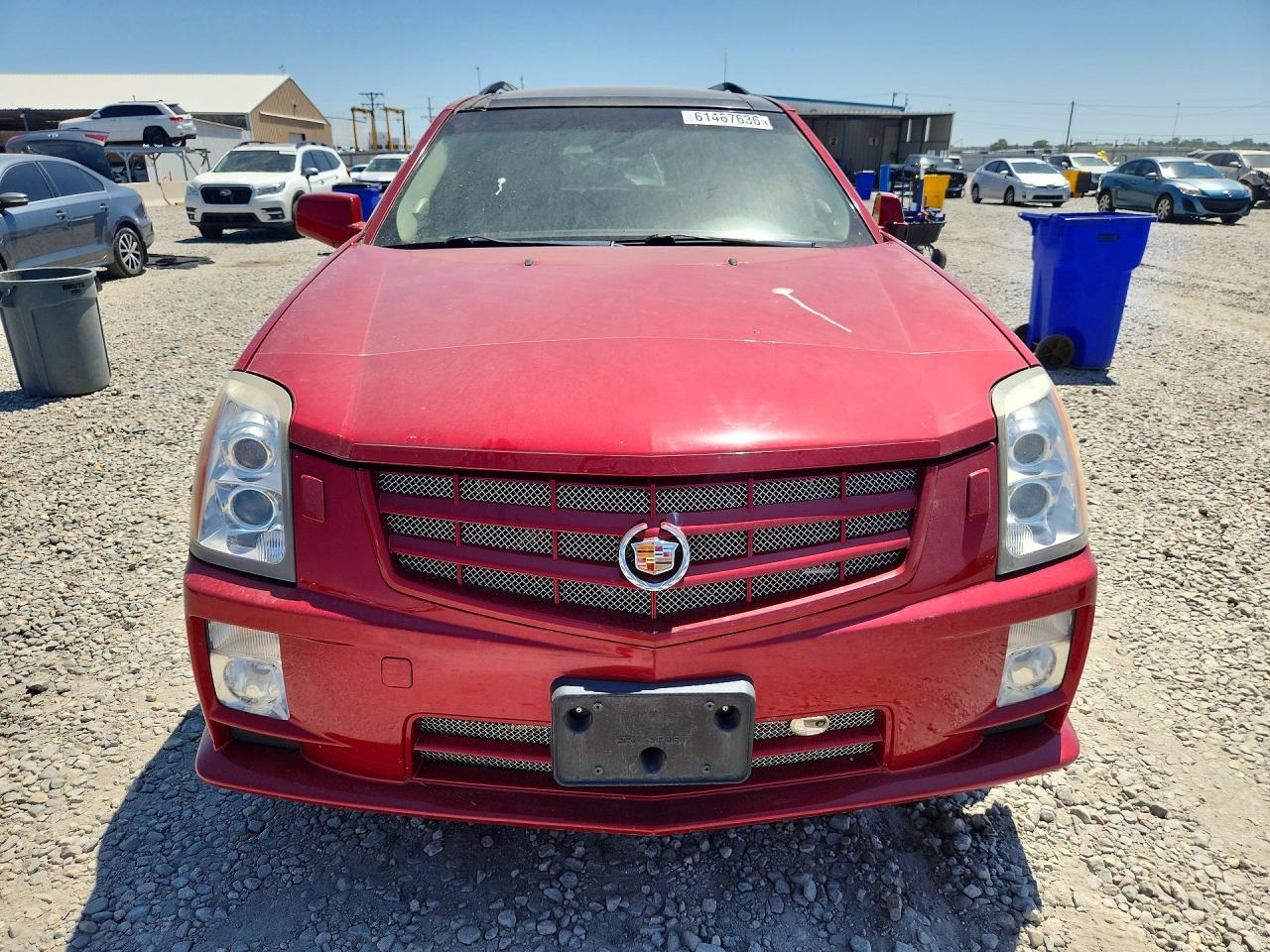 2008 Cadillac Srx Red vin: 1GYEE637080105923