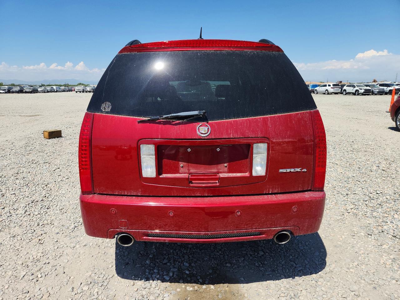 2008 Cadillac Srx Red vin: 1GYEE637080105923