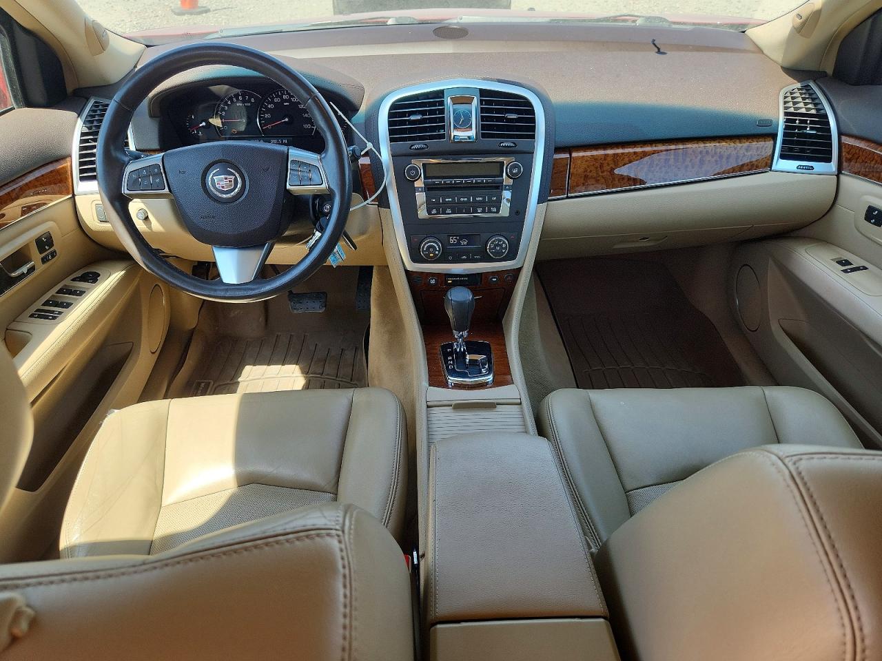 2008 Cadillac Srx Red vin: 1GYEE637080105923