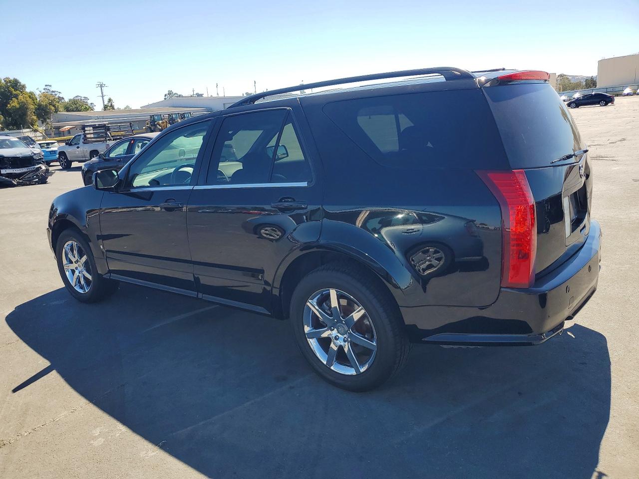 2009 Cadillac Srx Черный vin: 1GYEE637090155920