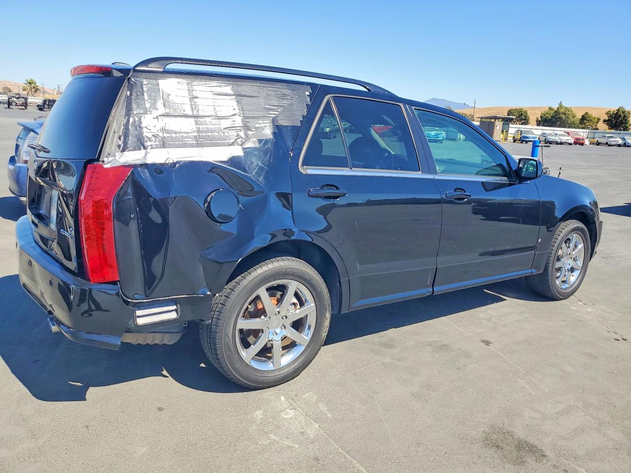 2009 Cadillac Srx Черный vin: 1GYEE637090155920