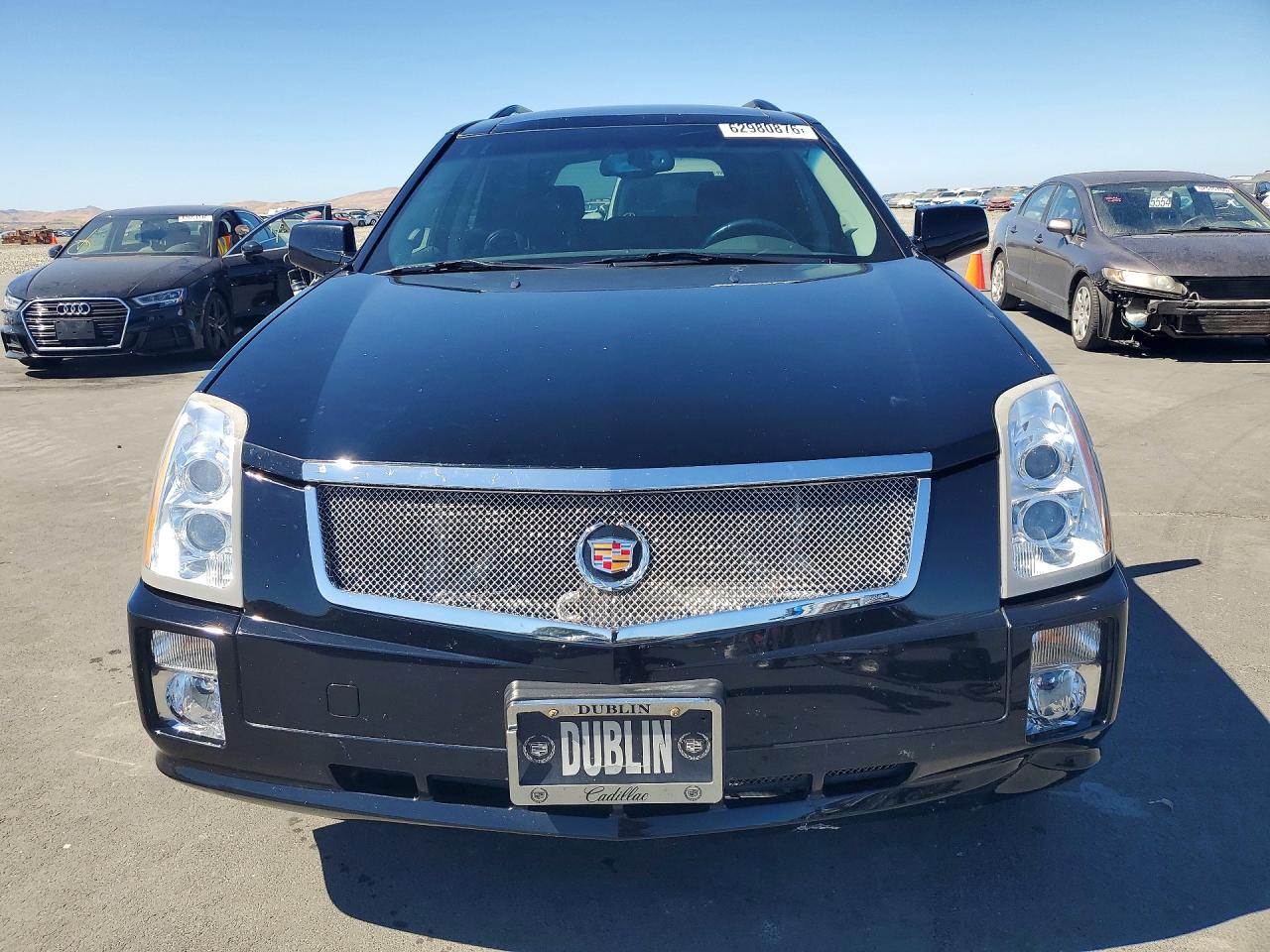 2009 Cadillac Srx Черный vin: 1GYEE637090155920