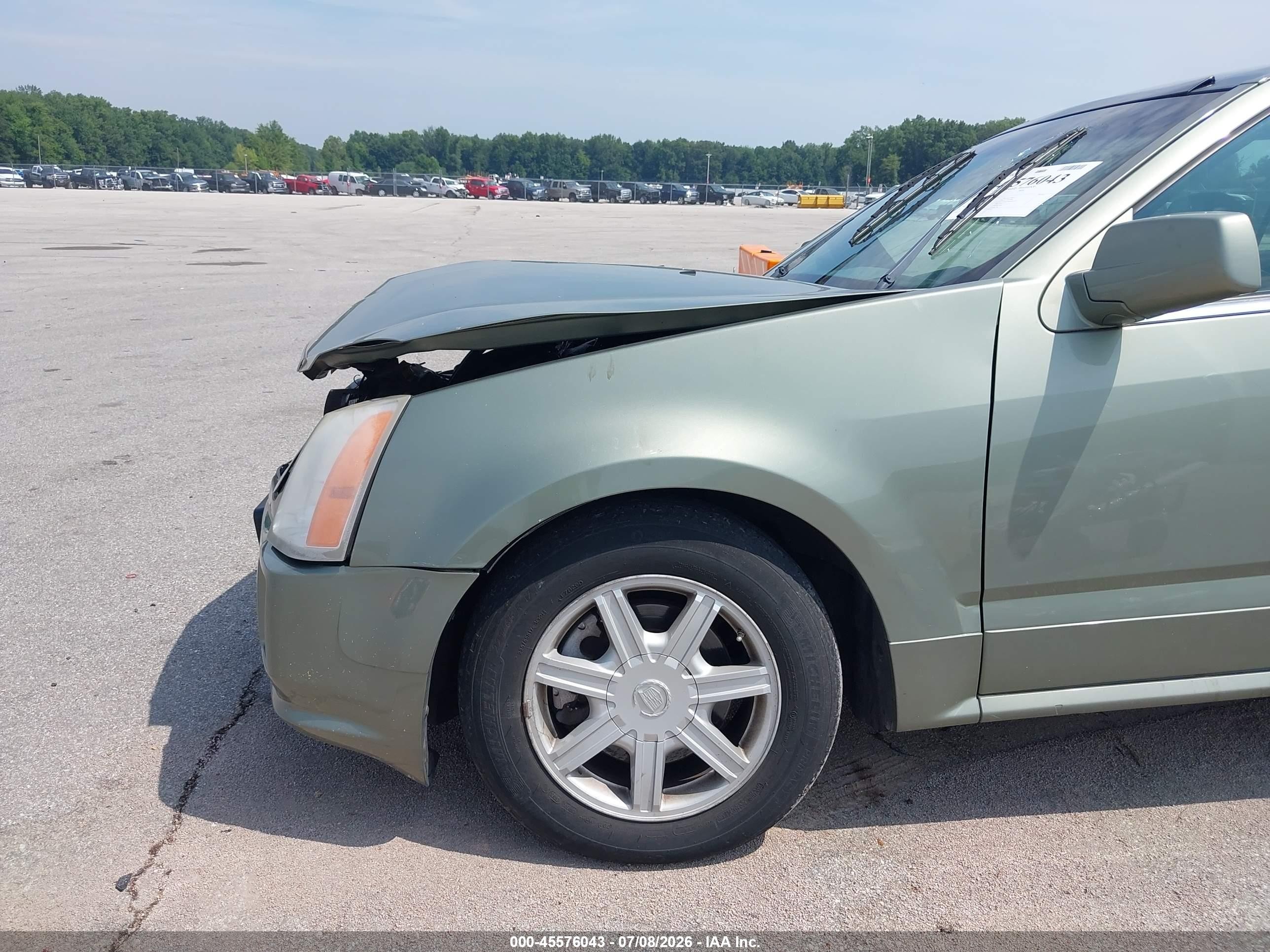 2004 Cadillac Srx Standard Green vin: 1GYEE637140185713