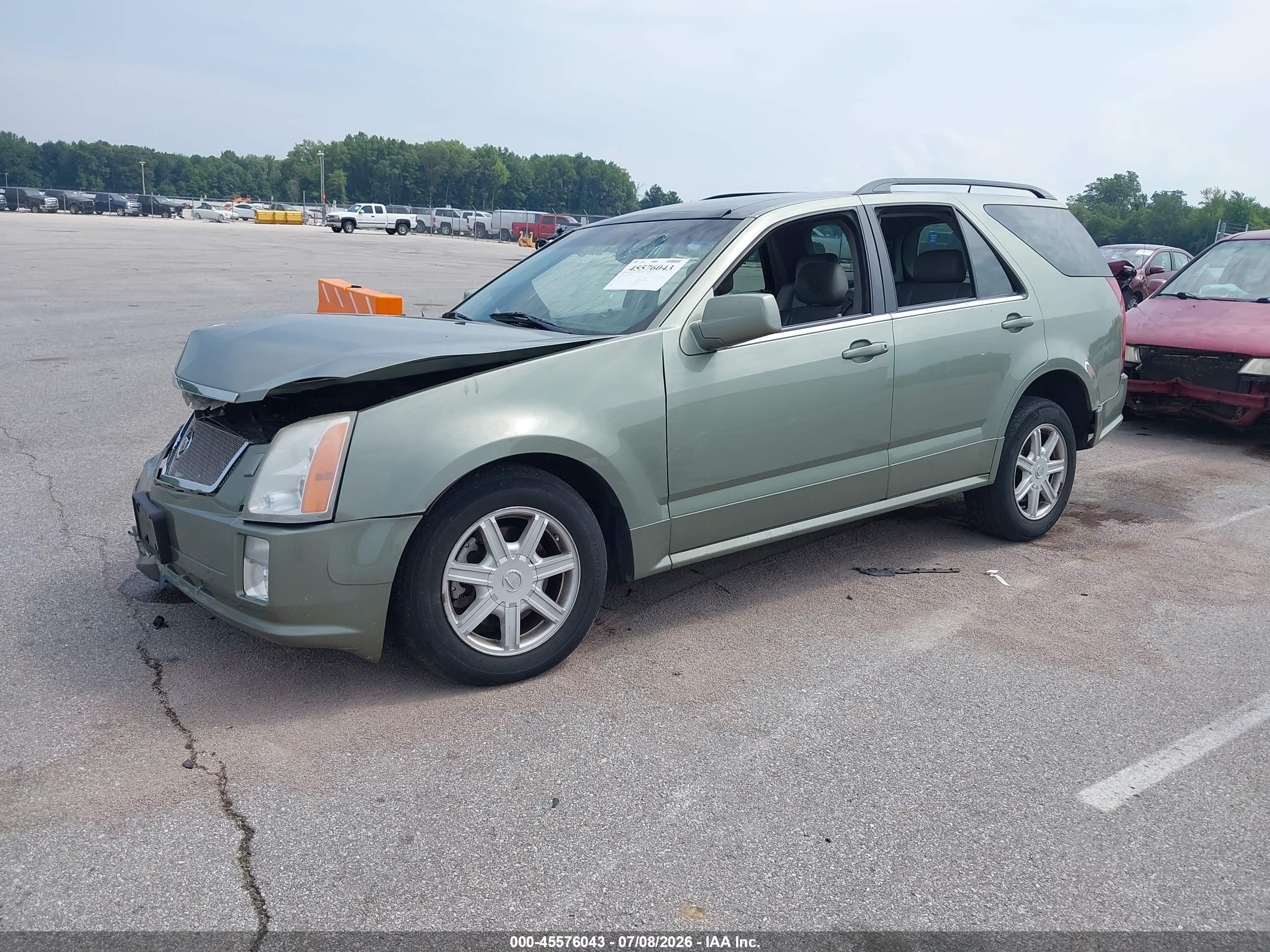 2004 Cadillac Srx Standard Green vin: 1GYEE637140185713