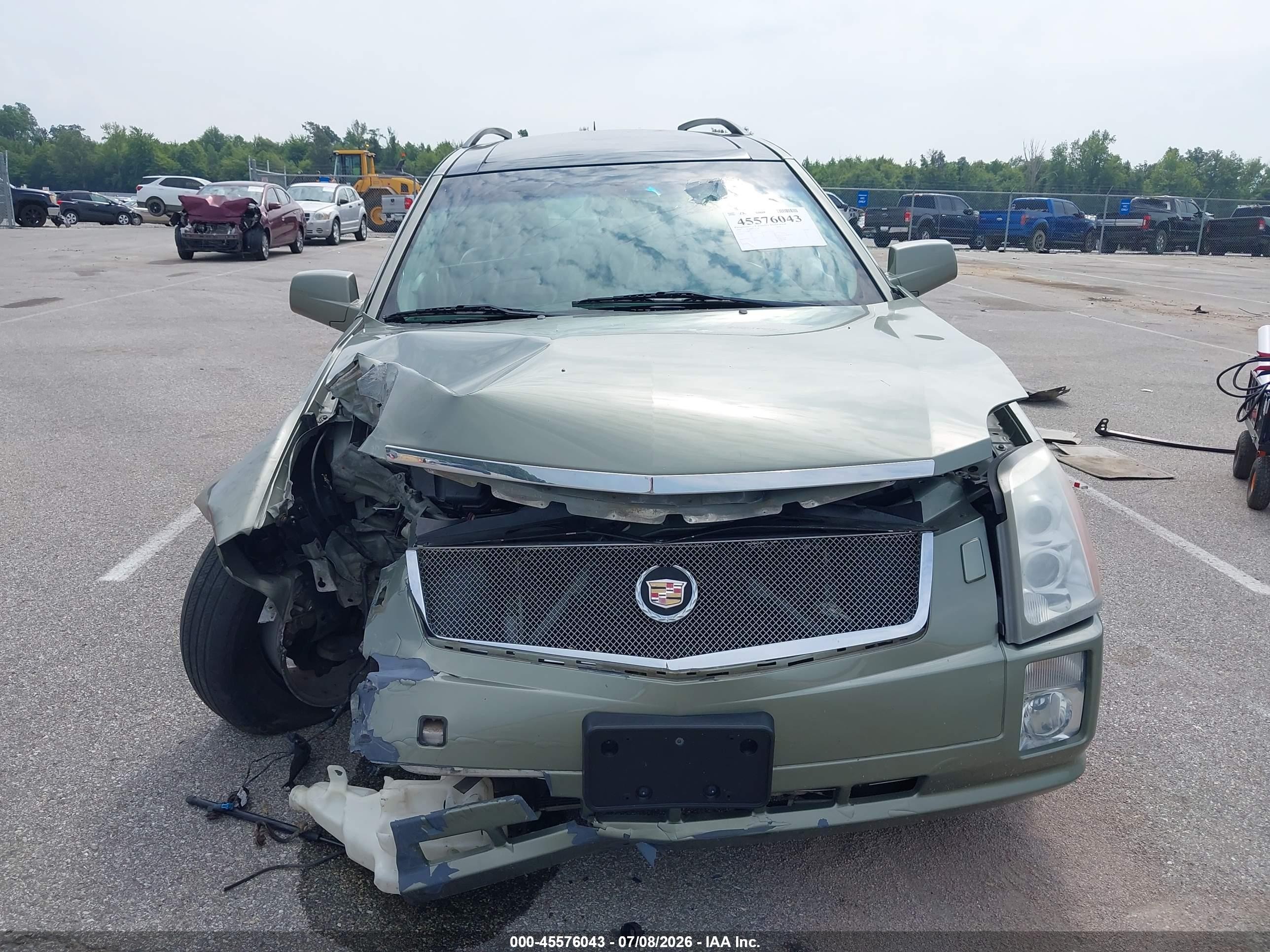 2004 Cadillac Srx Standard Green vin: 1GYEE637140185713