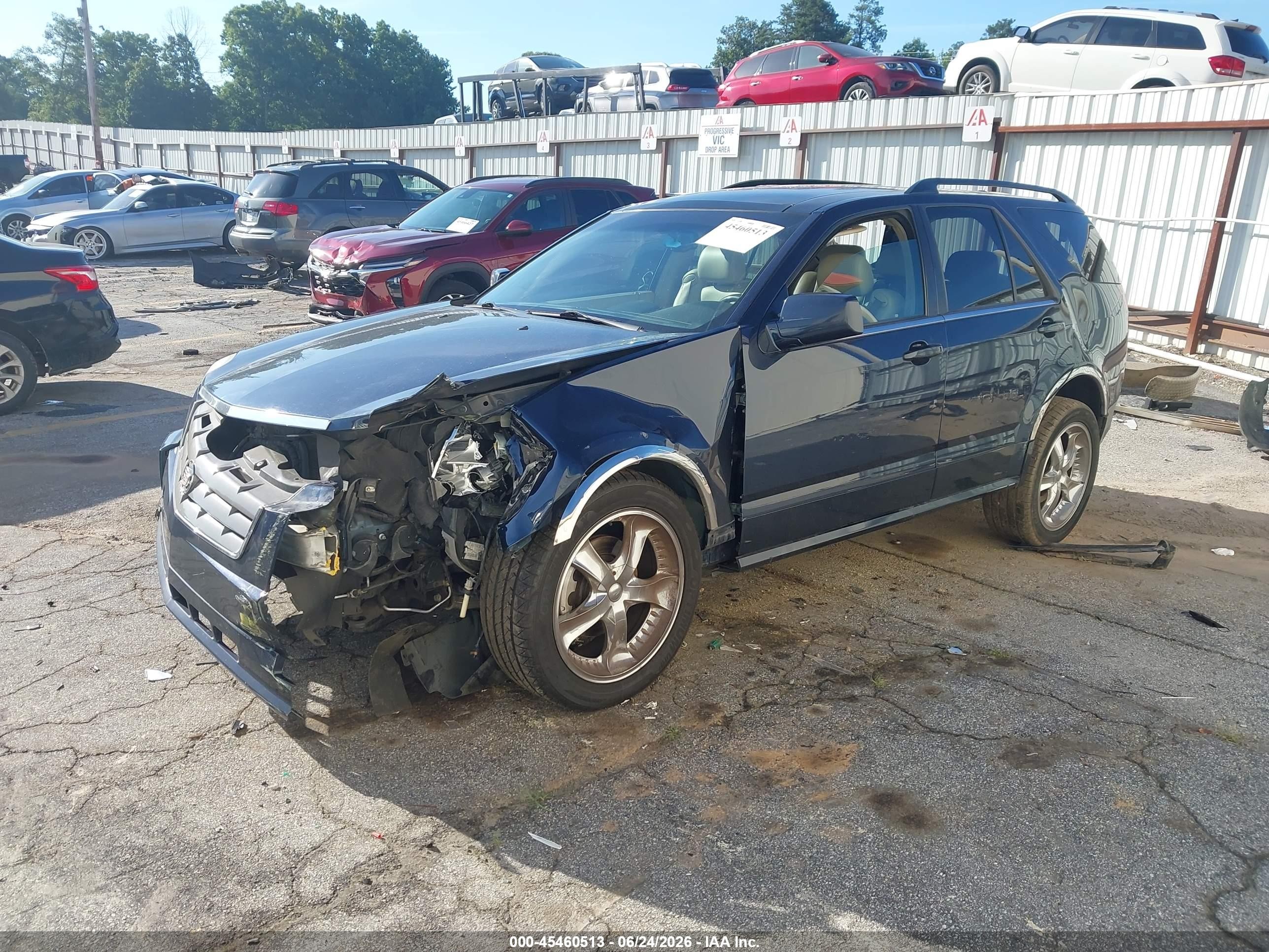 2005 Cadillac Srx V6 Blue vin: 1GYEE637150144001