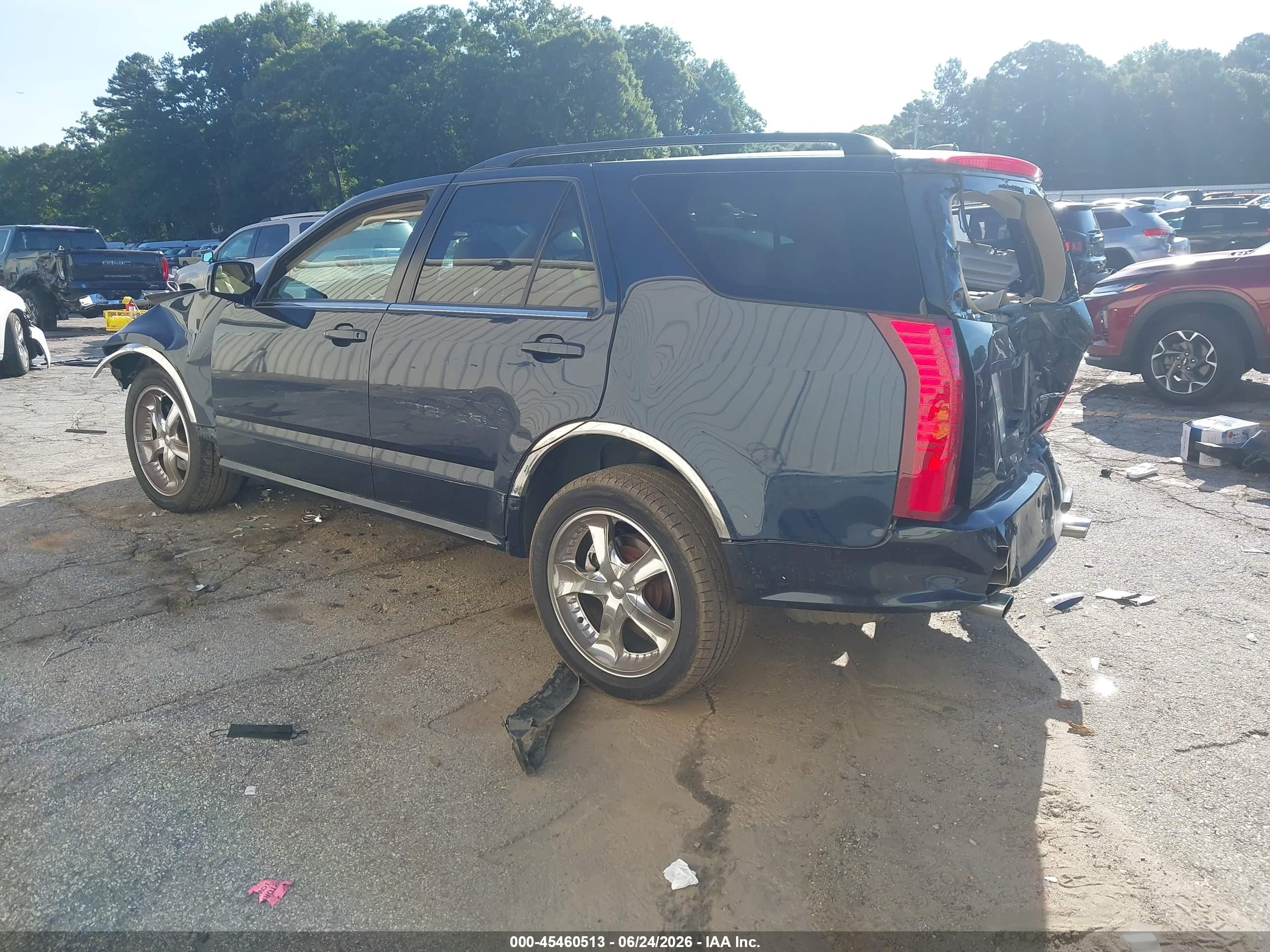 2005 Cadillac Srx V6 Blue vin: 1GYEE637150144001