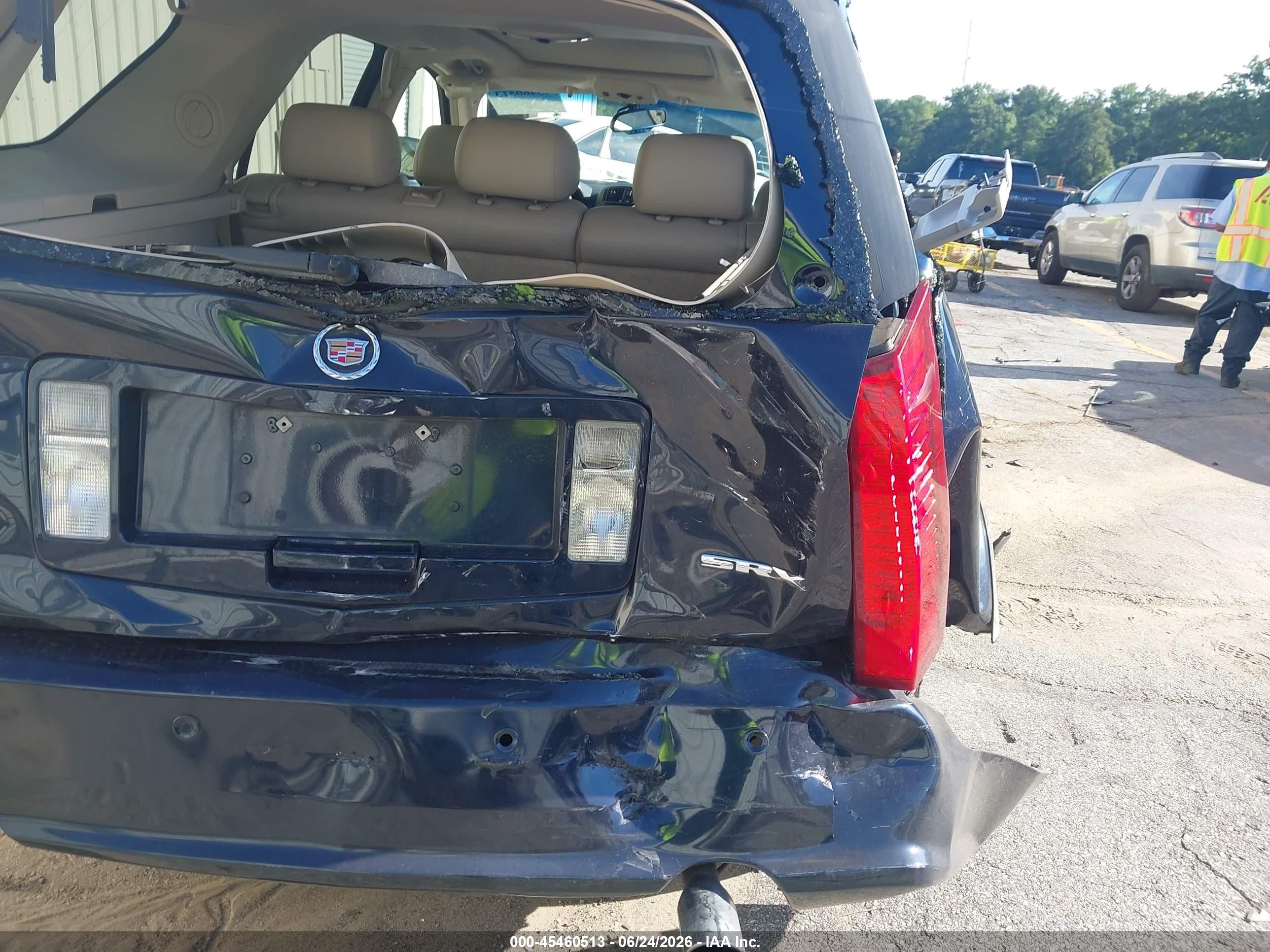 2005 Cadillac Srx V6 Blue vin: 1GYEE637150144001