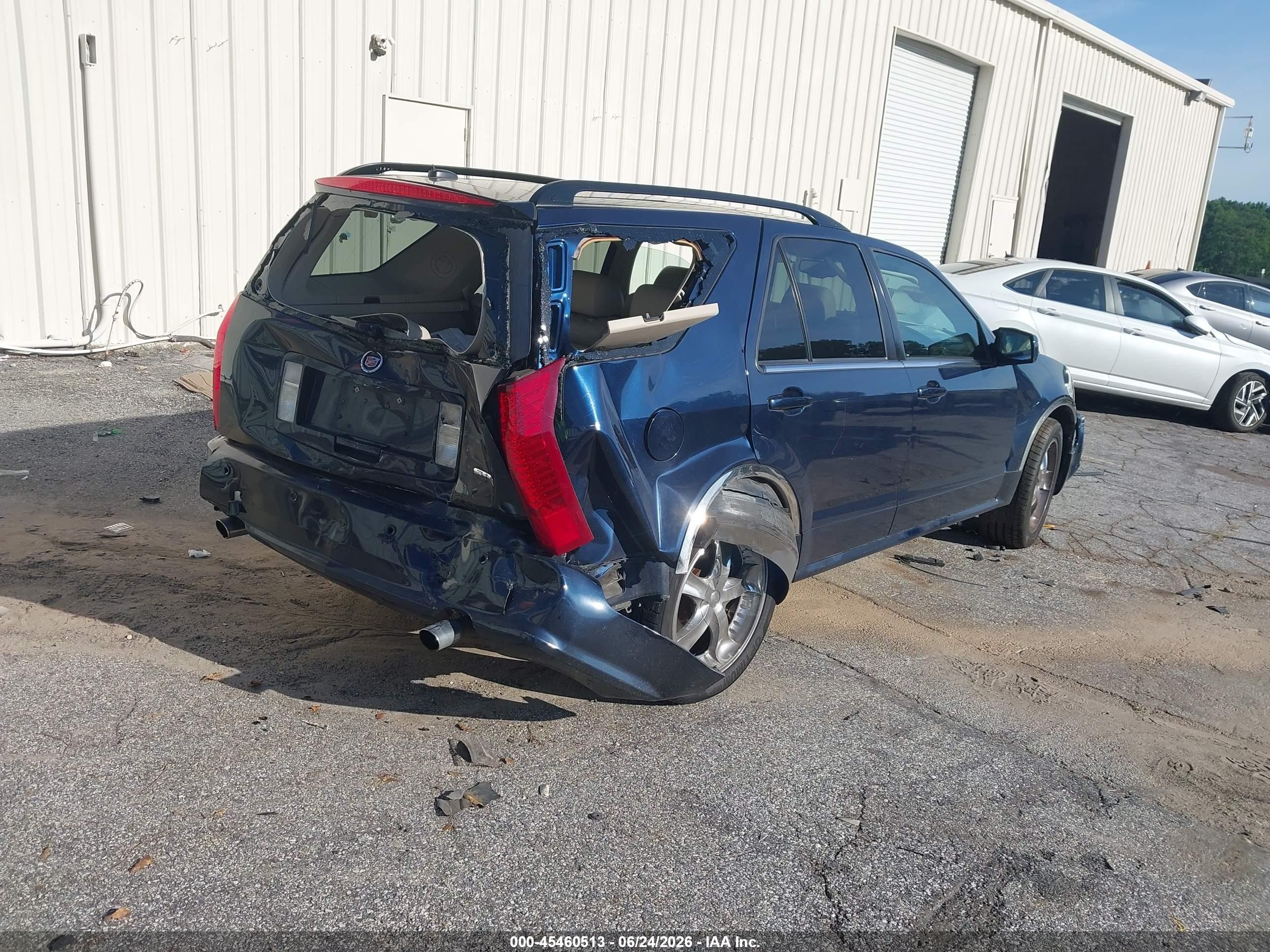 2005 Cadillac Srx V6 Blue vin: 1GYEE637150144001