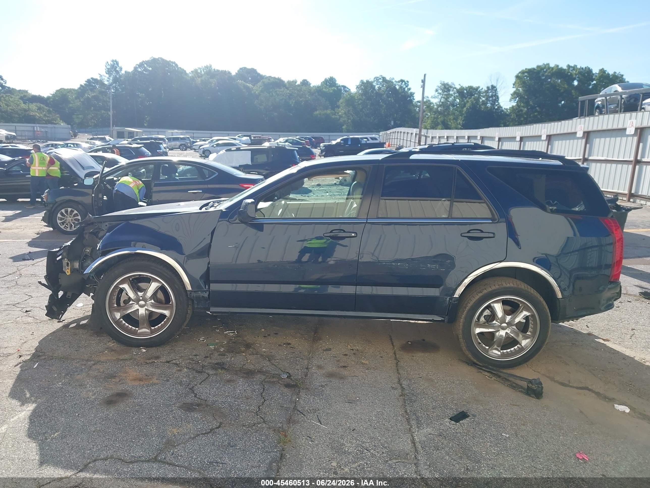 2005 Cadillac Srx V6 Blue vin: 1GYEE637150144001