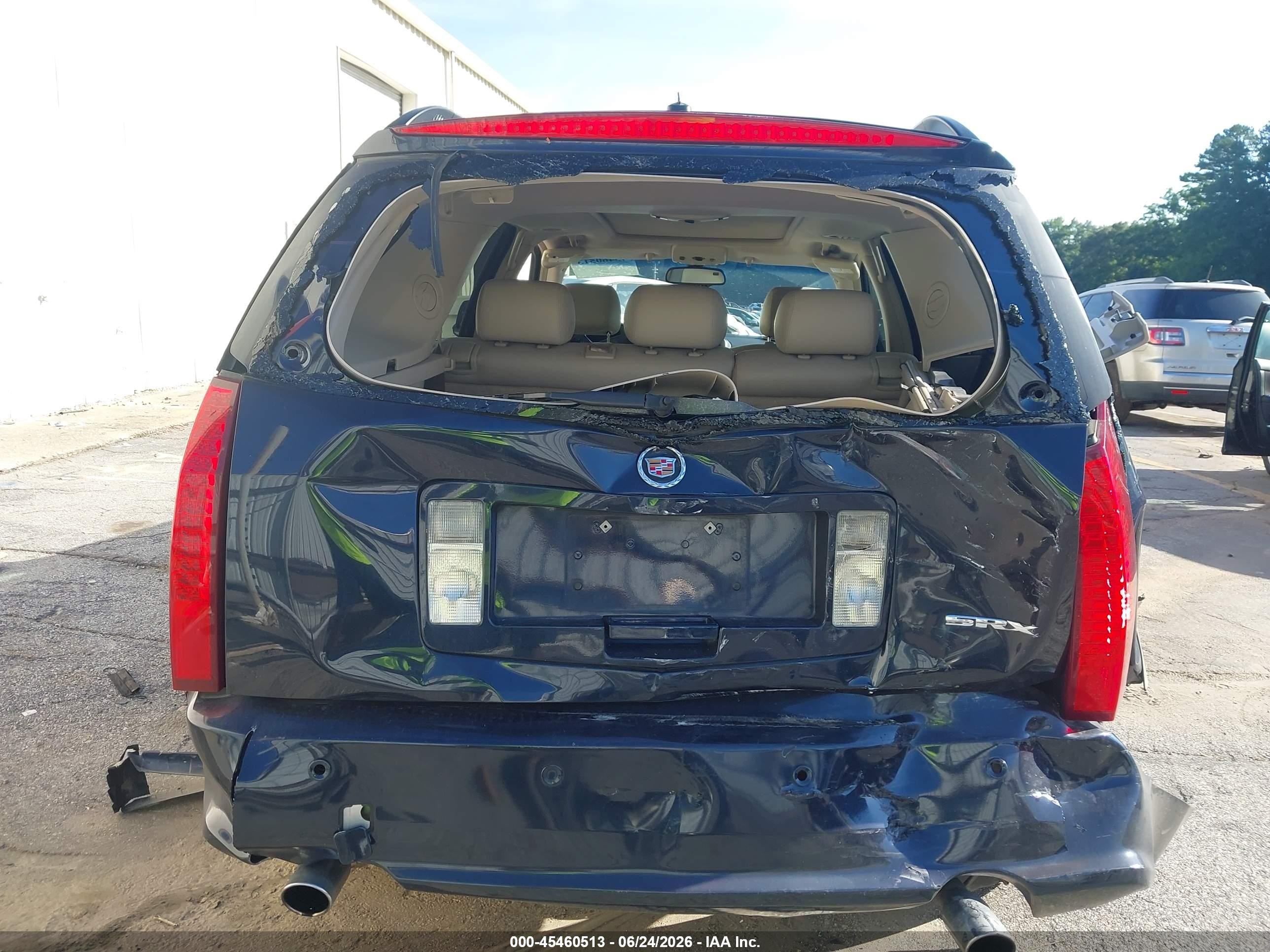 2005 Cadillac Srx V6 Blue vin: 1GYEE637150144001