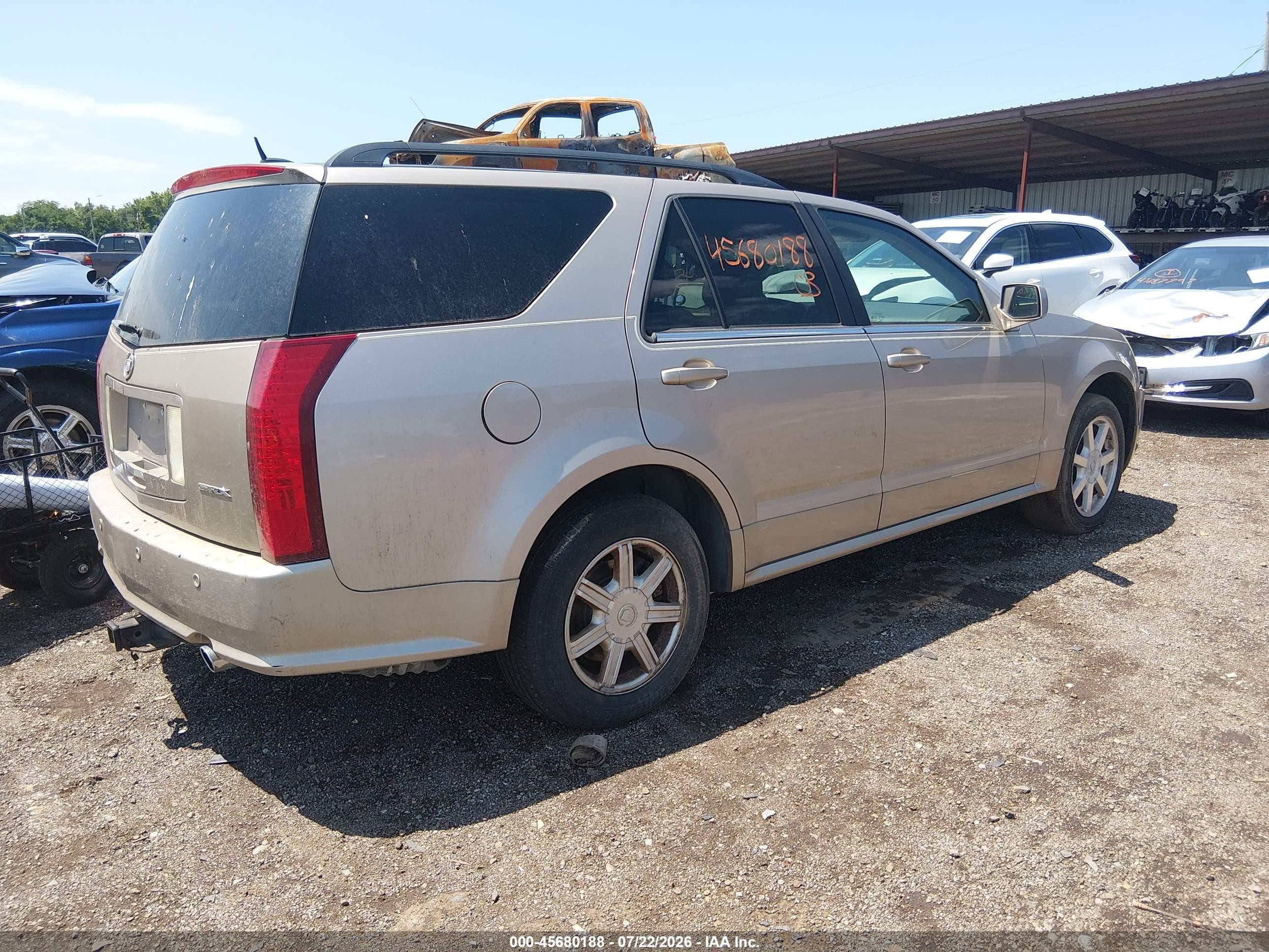 2005 Cadillac Srx   Gold vin: 1GYEE637150200910
