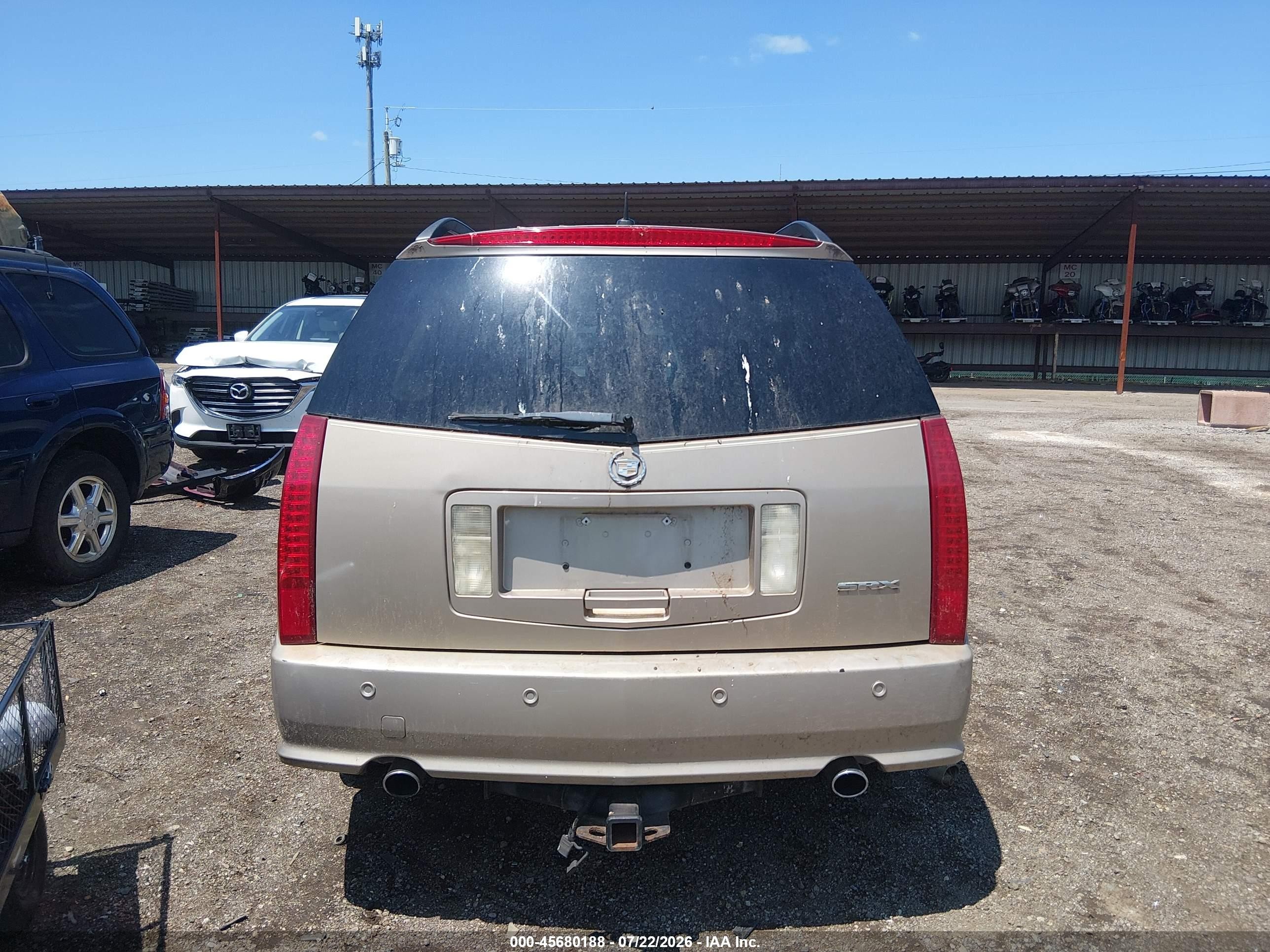 2005 Cadillac Srx   Gold vin: 1GYEE637150200910