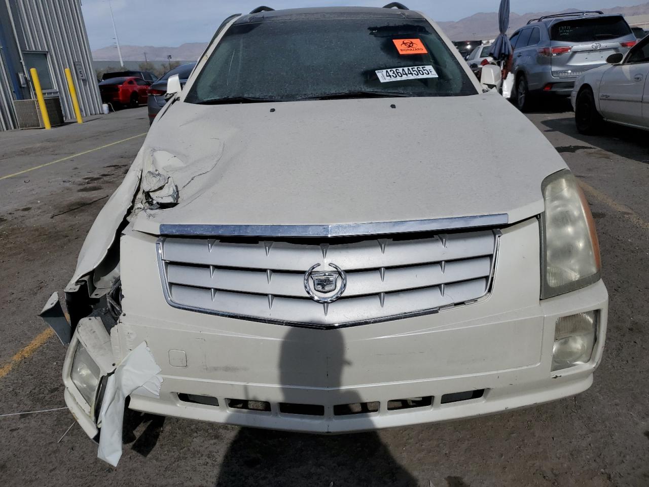 2006 Cadillac Srx White vin: 1GYEE637160136921