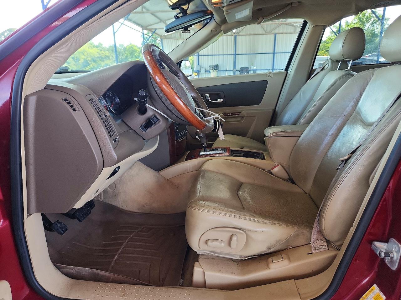 2006 Cadillac Srx Burgundy vin: 1GYEE637160181518