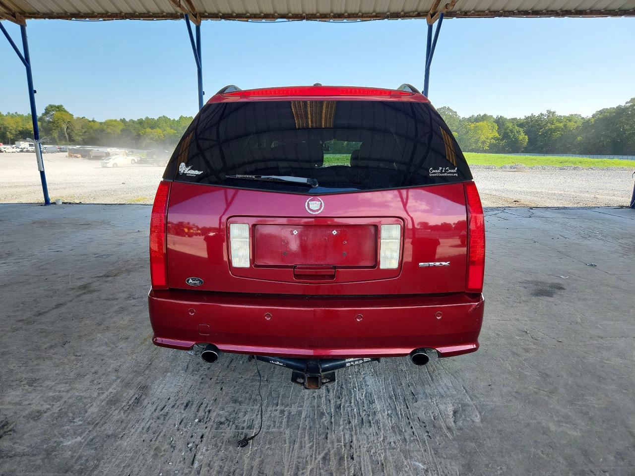 2006 Cadillac Srx Burgundy vin: 1GYEE637160181518