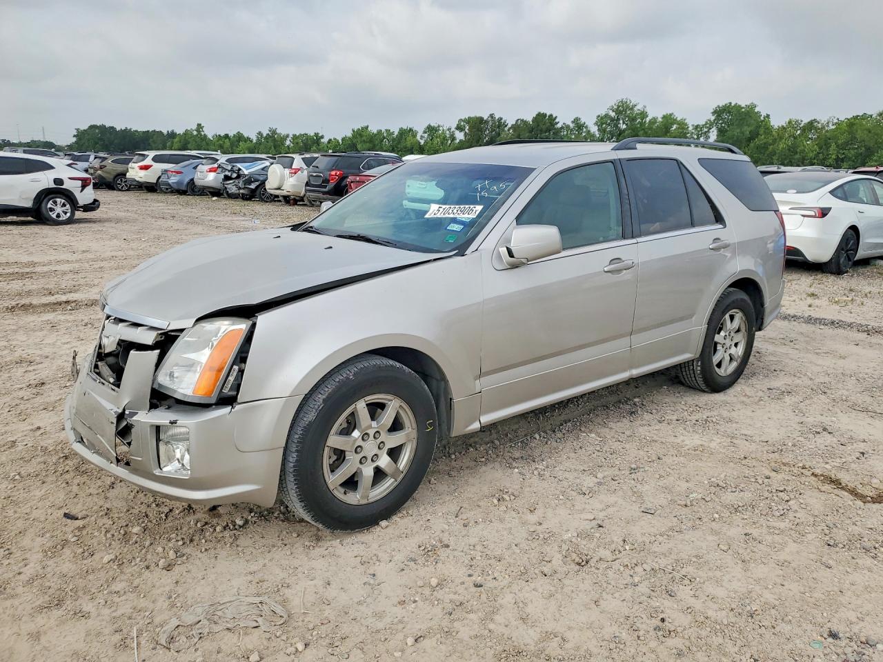 2006 Cadillac Srx Silver vin: 1GYEE637160221595