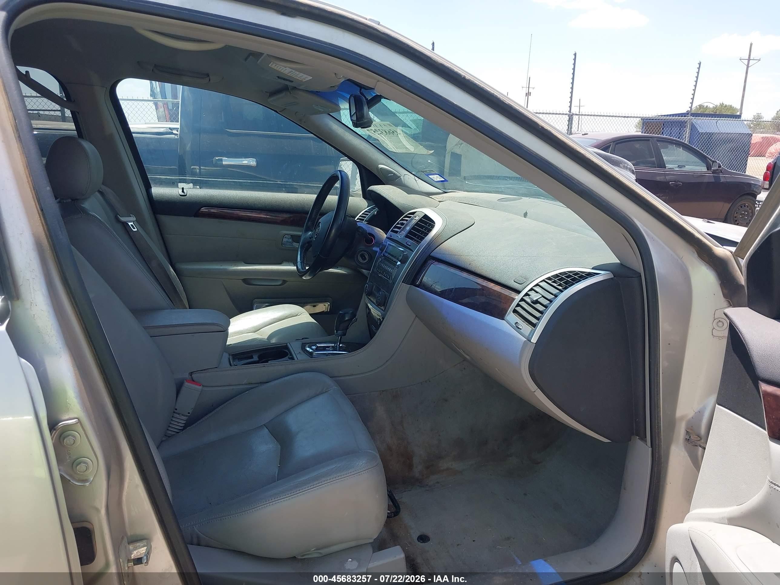 2007 Cadillac Srx V6 Champagne vin: 1GYEE637170158080