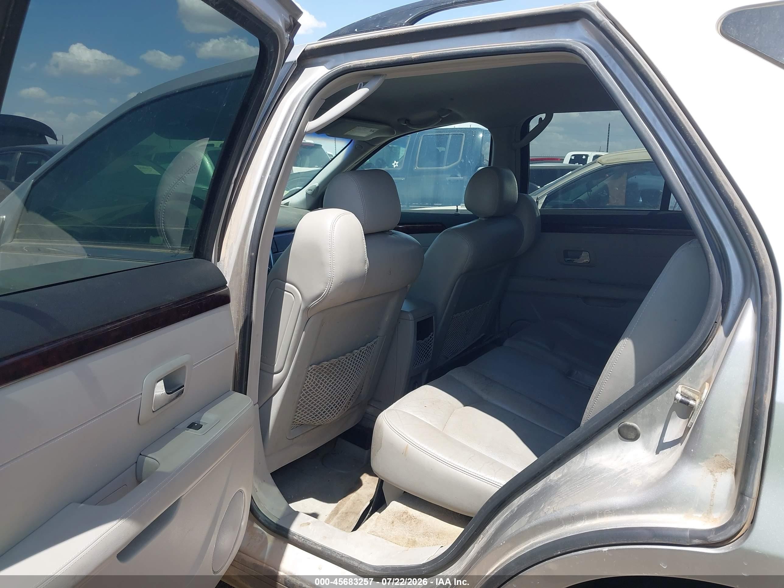 2007 Cadillac Srx V6 Champagne vin: 1GYEE637170158080