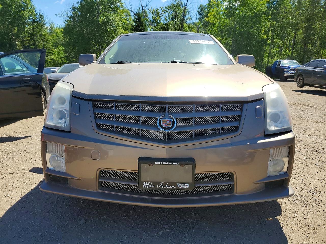 2007 Cadillac Srx Коричневый vin: 1GYEE637170173453
