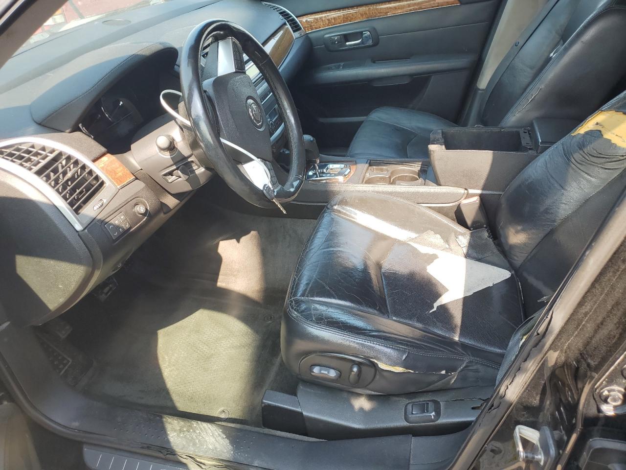 2008 Cadillac Srx Black vin: 1GYEE637180127302