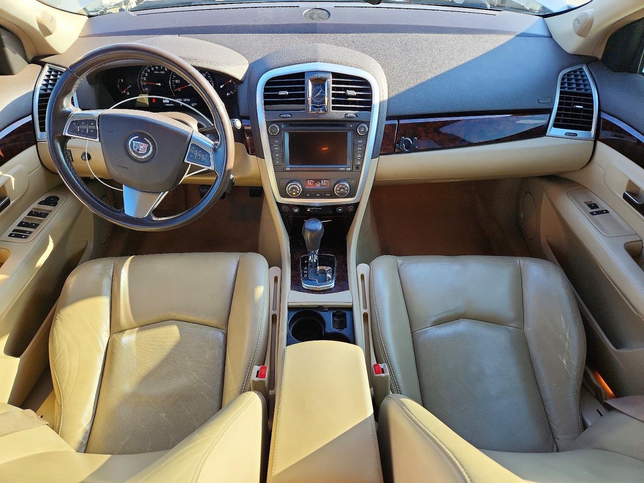 2008 Cadillac Srx White vin: 1GYEE637180131642