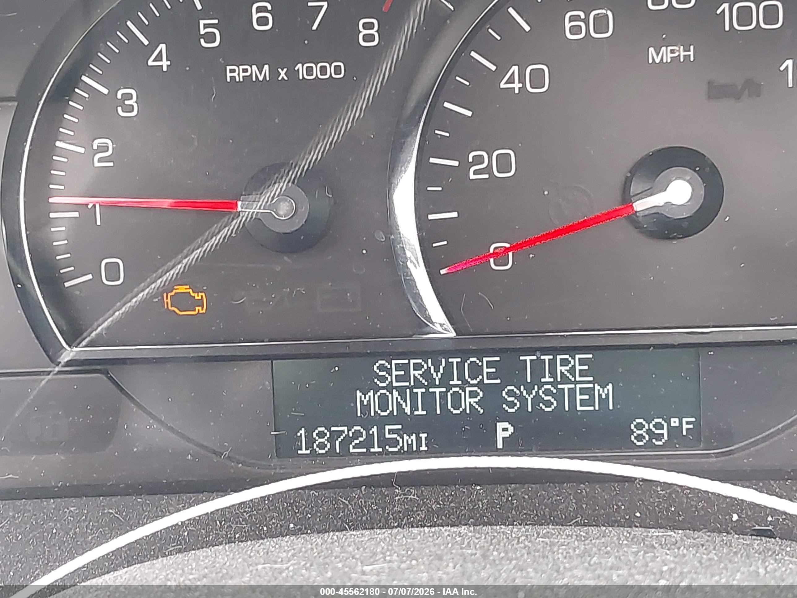 2007 Cadillac Srx V6 White vin: 1GYEE637270125198