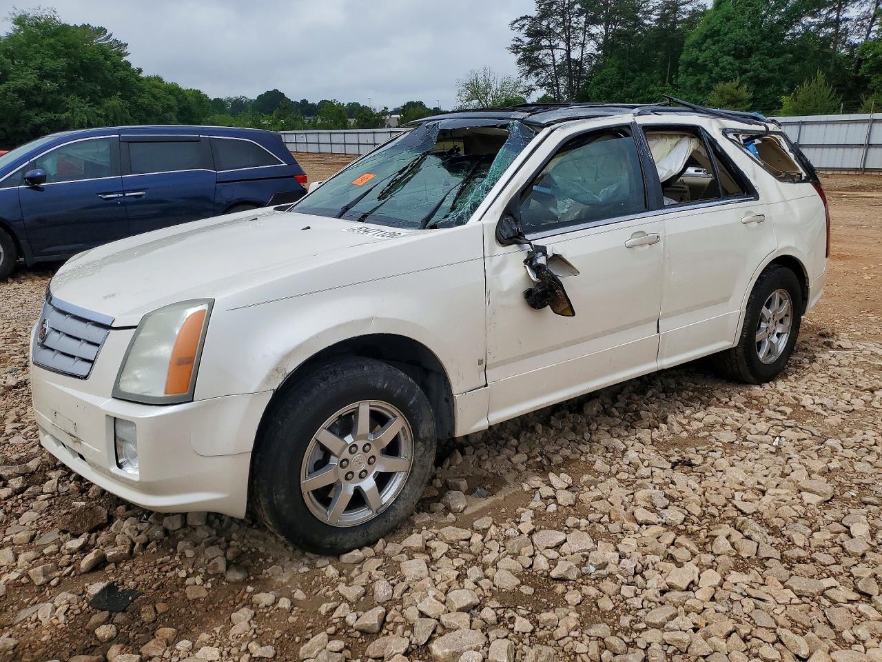 2007 Cadillac Srx Бежевый vin: 1GYEE637270134063