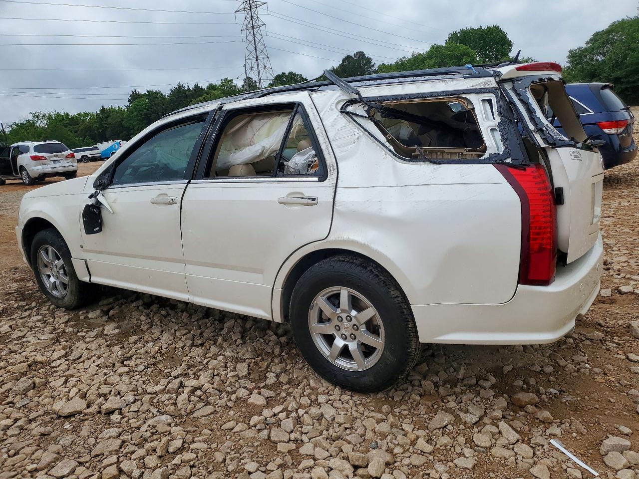 2007 Cadillac Srx Beige vin: 1GYEE637270134063