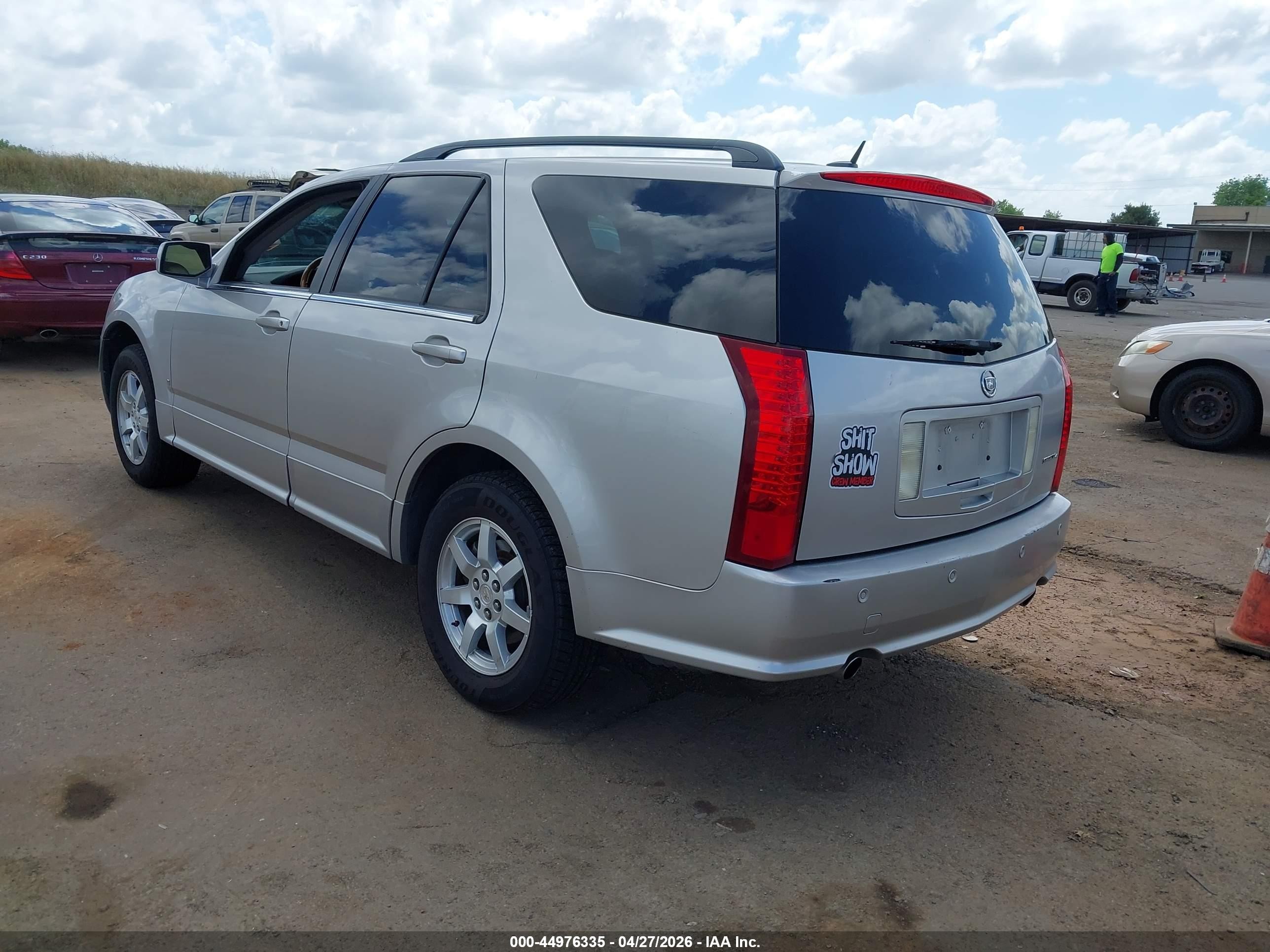 2007 Cadillac Srx V6 Gray vin: 1GYEE637270144253
