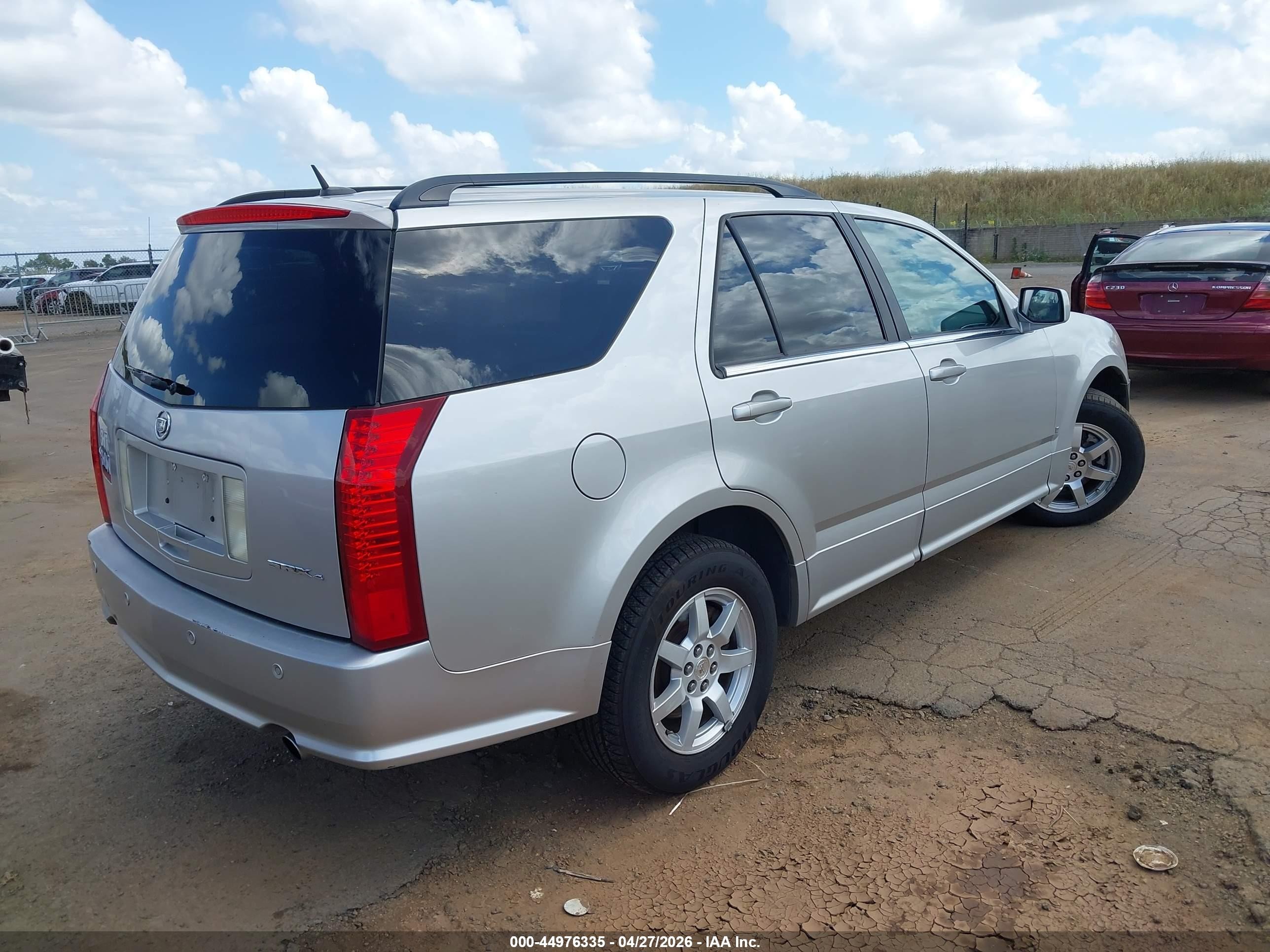 2007 Cadillac Srx V6 Gray vin: 1GYEE637270144253