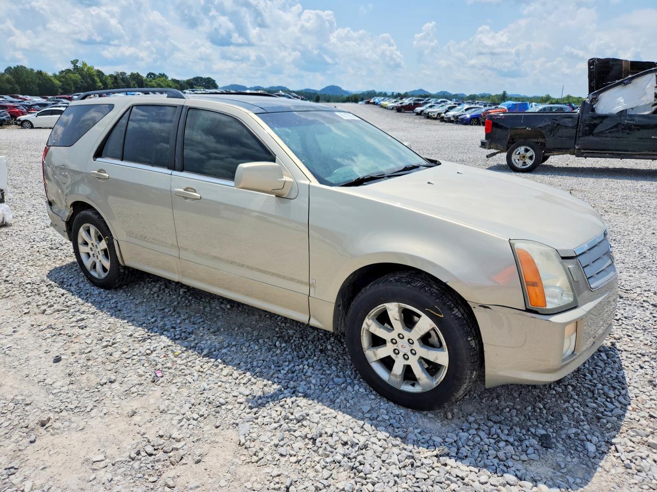 2008 Cadillac Srx Tan vin: 1GYEE637280134680