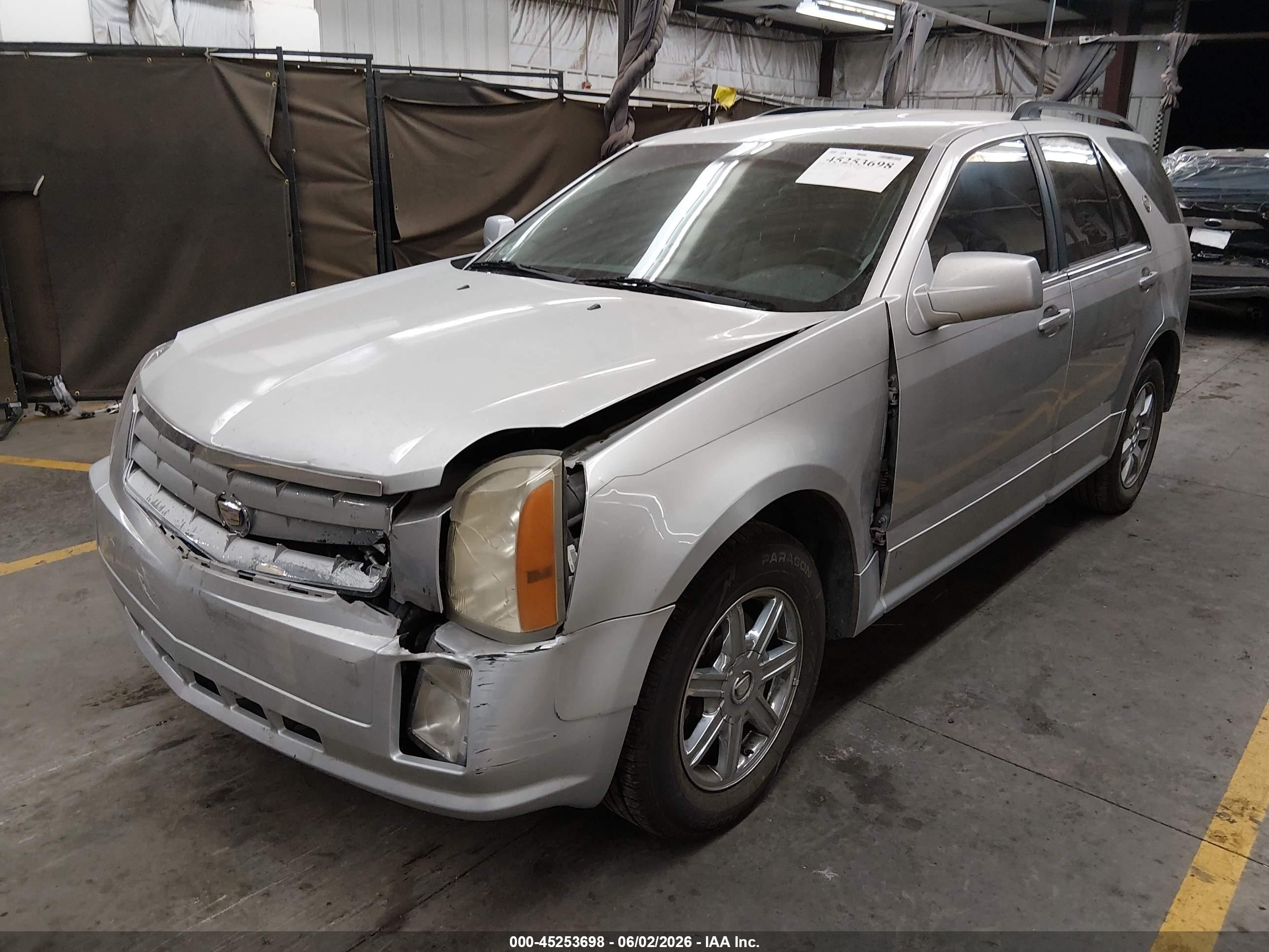 2009 Cadillac Srx V6 Gray vin: 1GYEE637290141873
